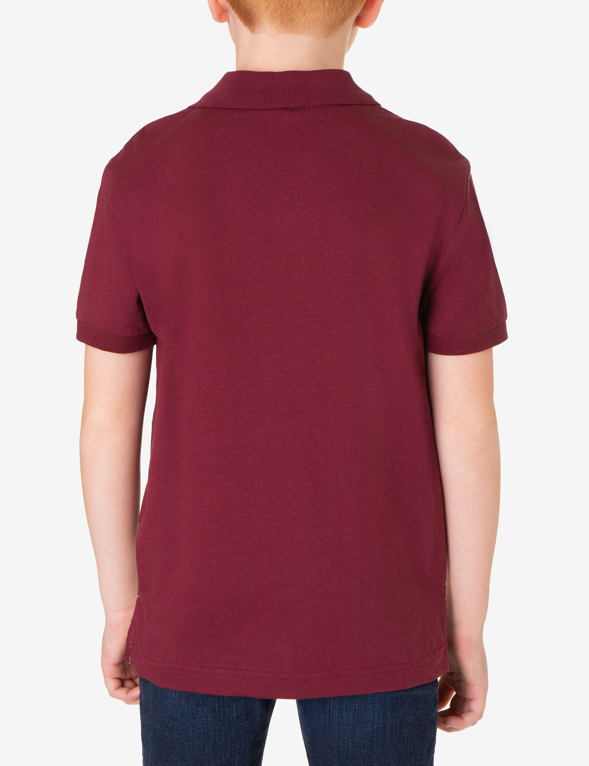 Boys Colorblock Polo Shirt - Jersey Knit Casual Top