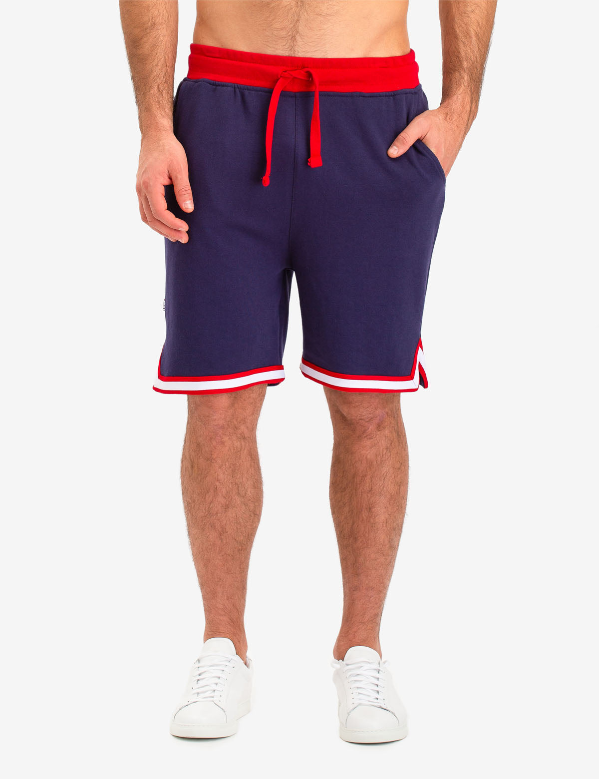 U.S. Polo Assn. French Terry Cotton Shorts with Drawstring