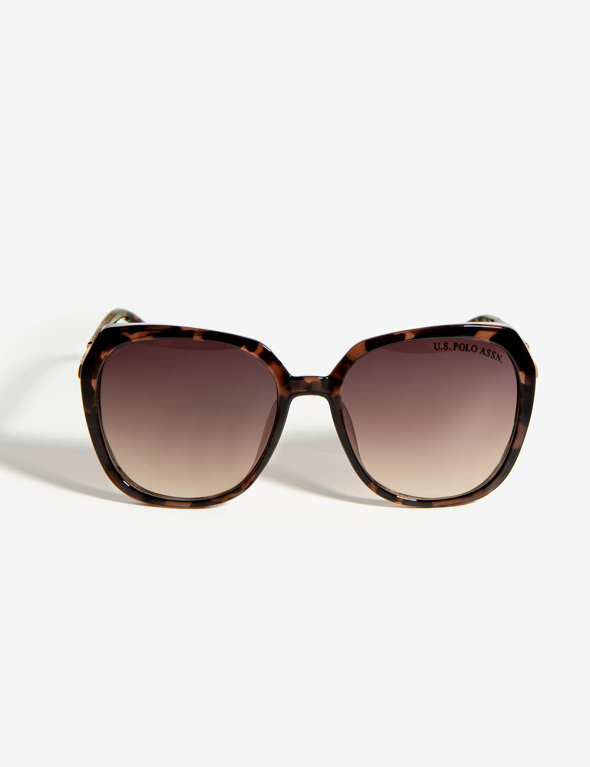 Geometric Butterfly Sunglasses with UV Protection & Rhinestones