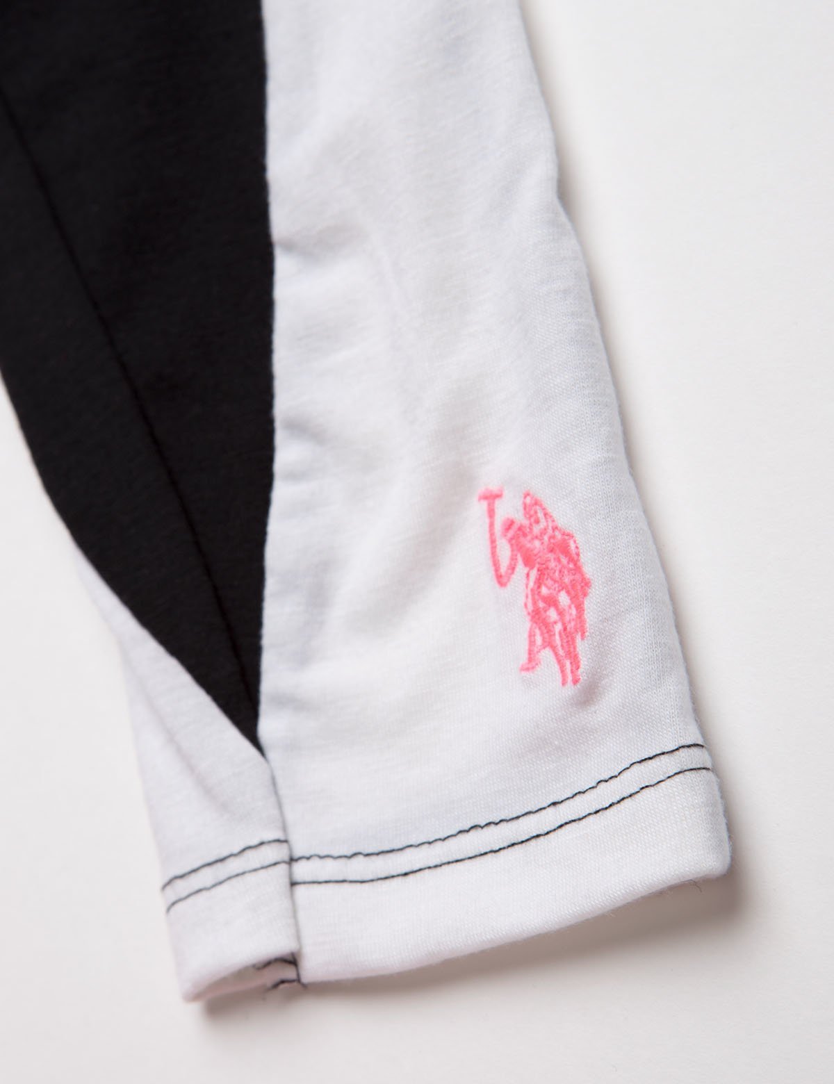 USPA Girls 2-Piece Set: Sequined Tee & Leggings