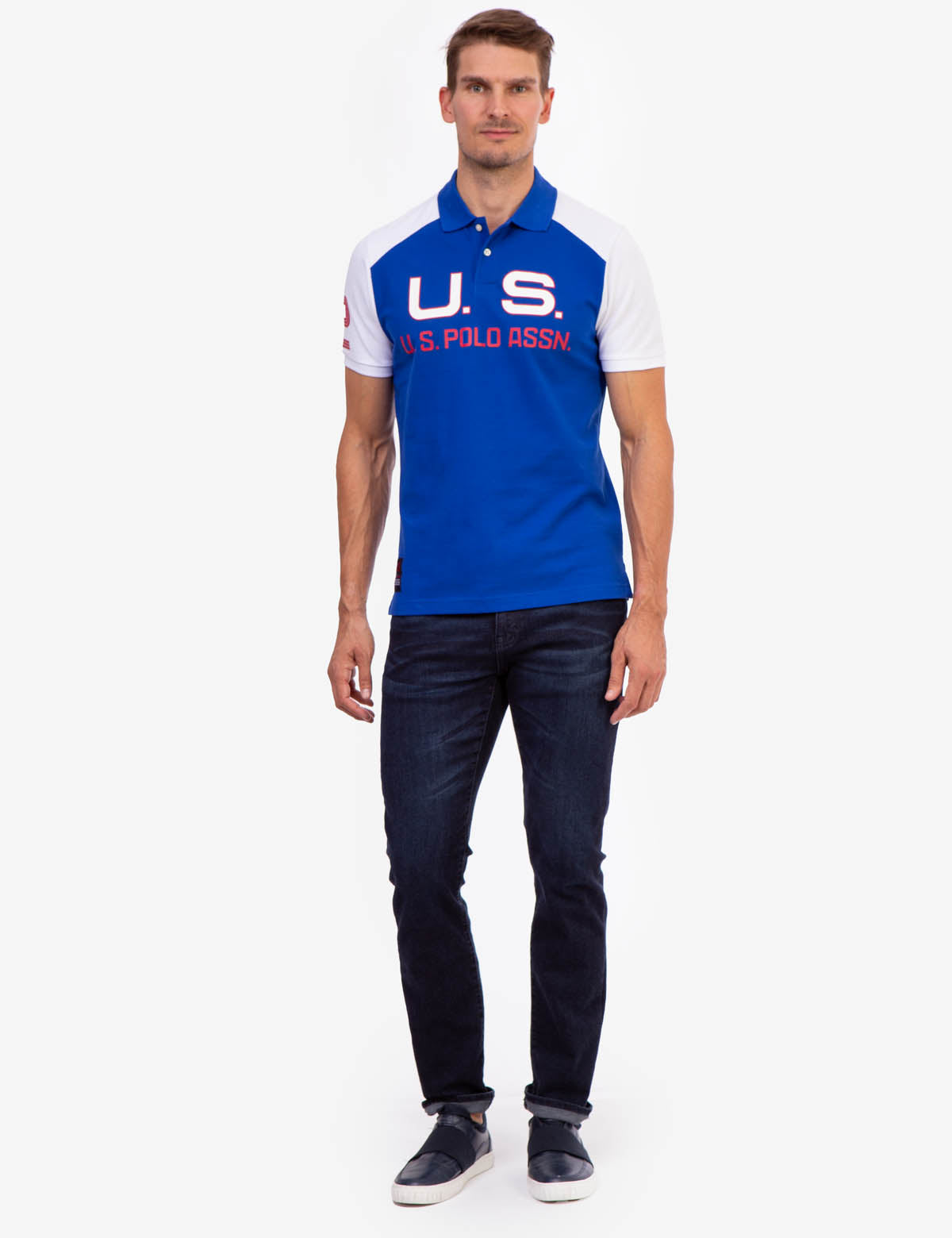 Graphic Pique Polo Shirt for Men – Stylish Casual Wear