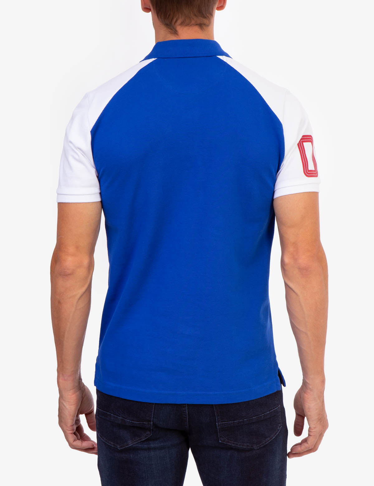 Graphic Pique Polo Shirt for Men – Stylish Casual Wear