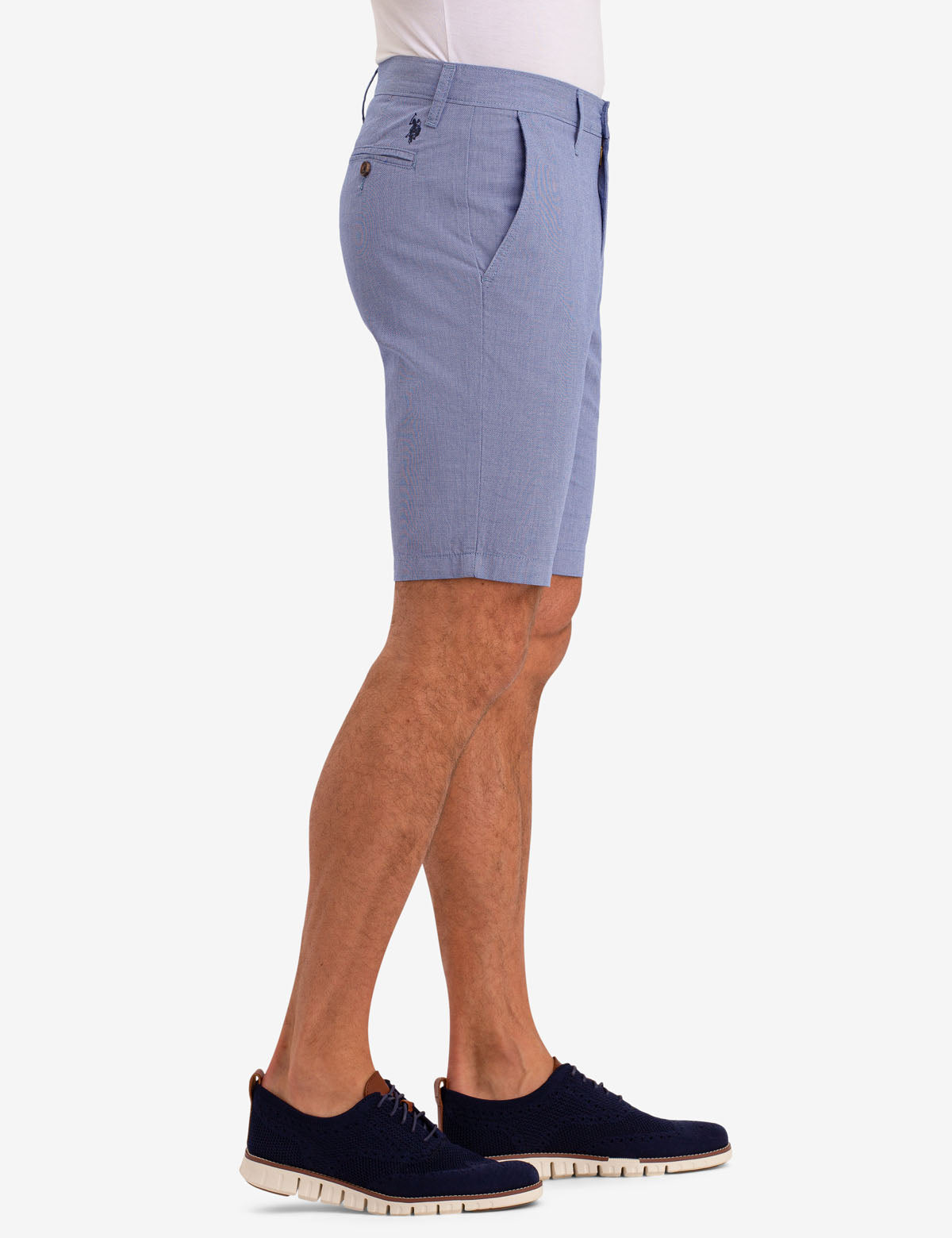 U.S. Polo Assn. Hartford Belted Dobby Shorts for Men