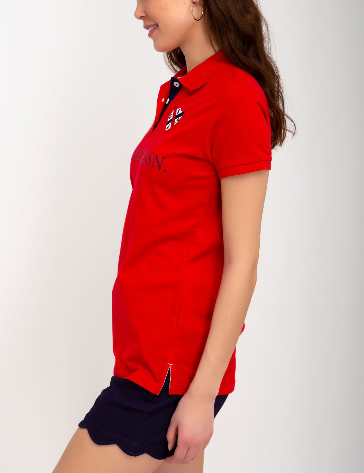 USPA Heritage Polo Shirt - Cotton Blend Short Sleeve with Embroidered Logo