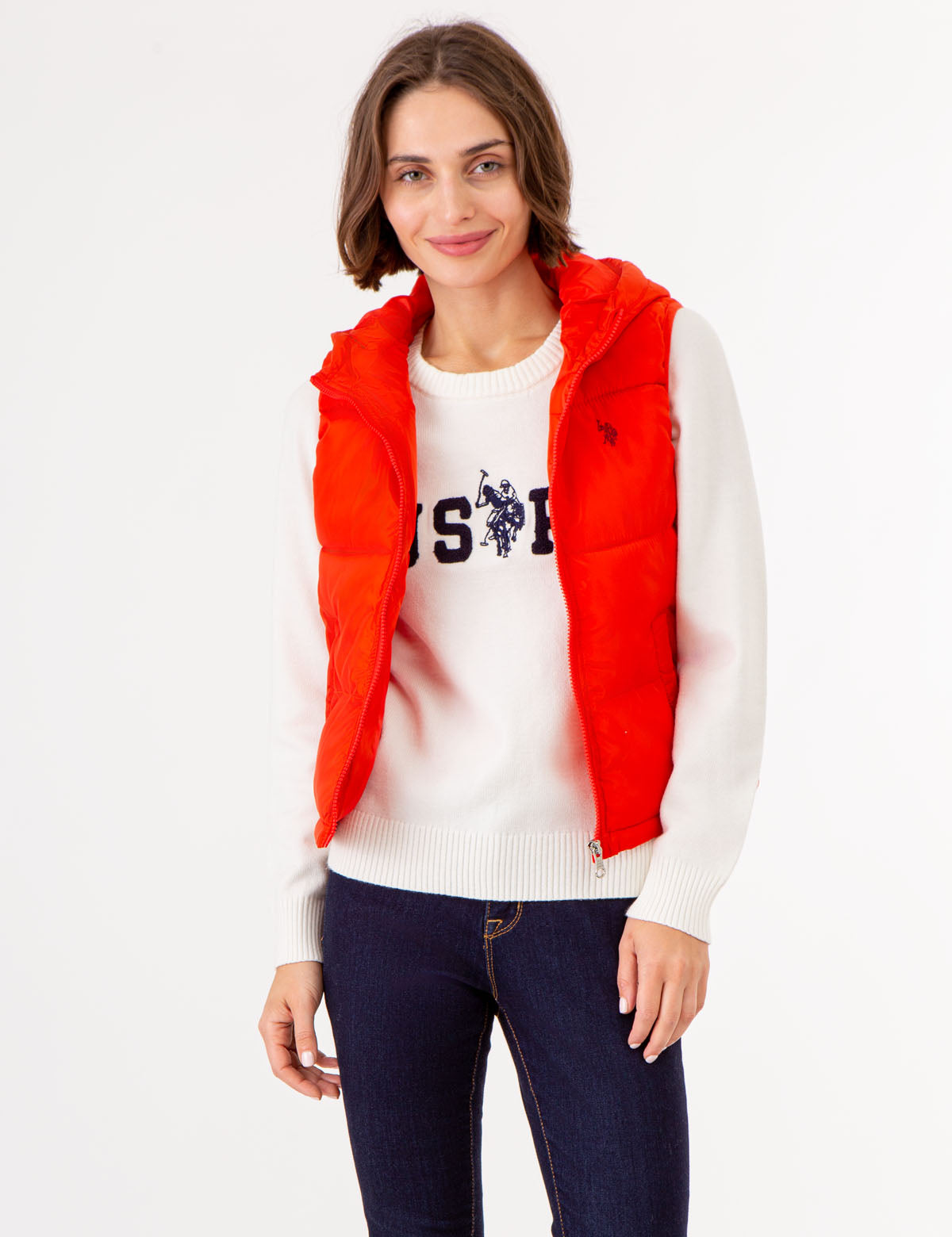 Cropped Hooded Vest for Women - Stylish & Lightweight