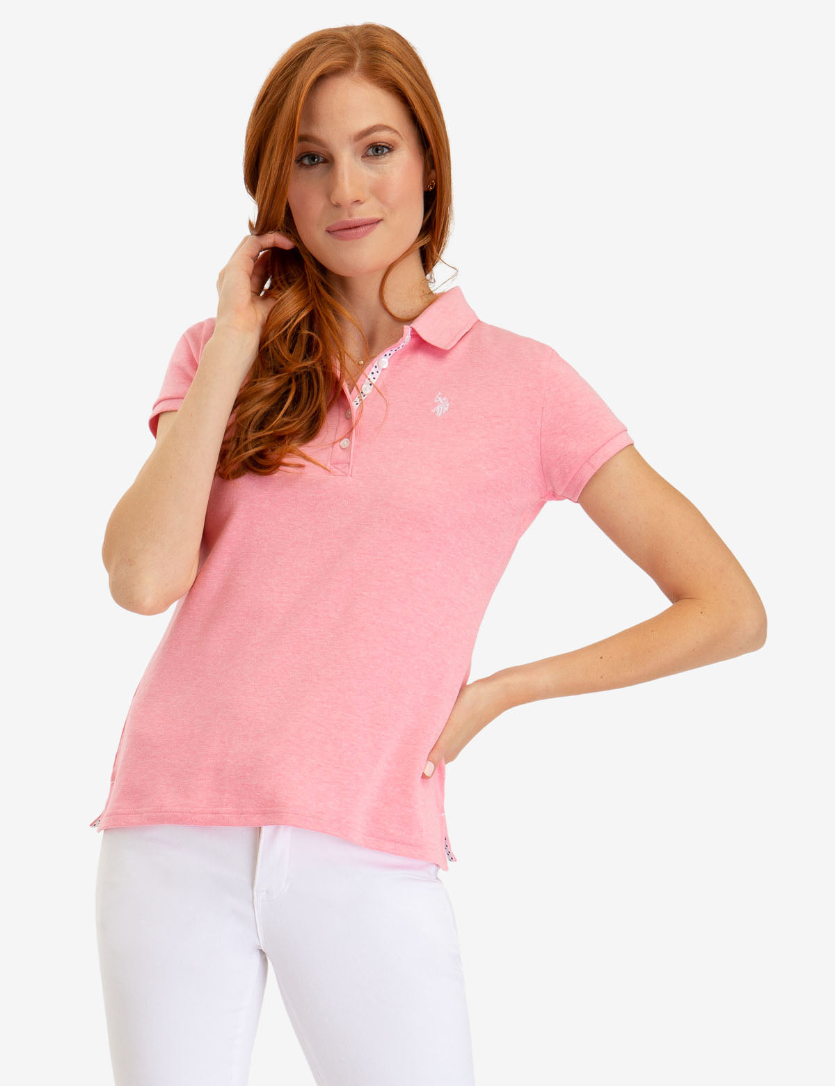 Men's Cotton Interlock Polo Shirt - Classic Fit Short Sleeve