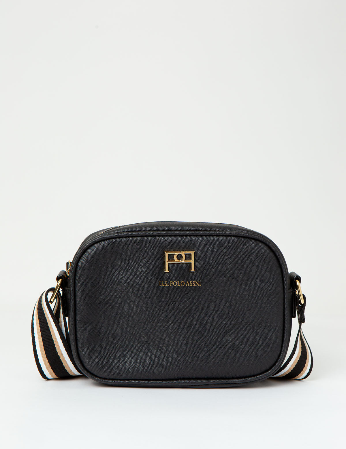 Interlocking P Logo Crossbody Bag