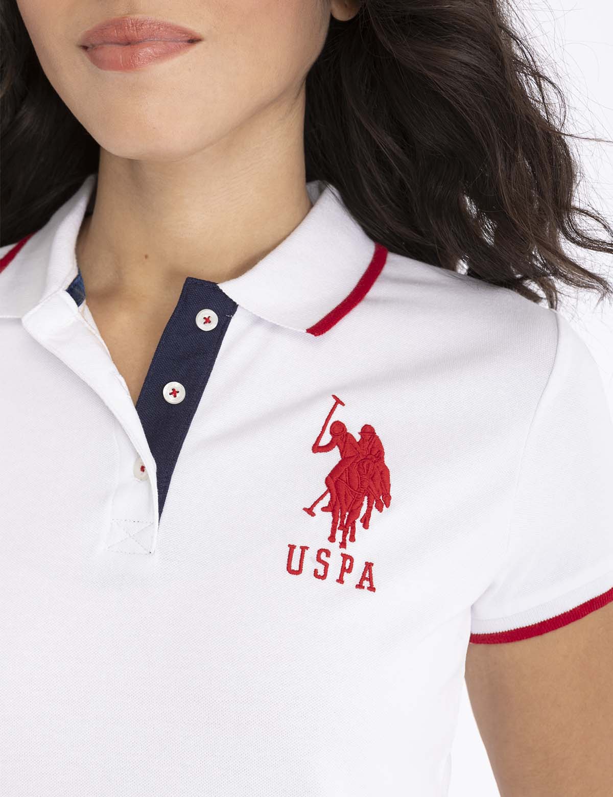 Men's Classic Cotton Polo Shirt with Embroidered Logo & Triple Crown Design