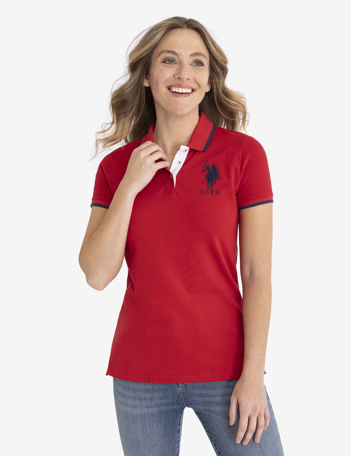 Men's Classic Cotton Polo Shirt with Embroidered Logo & Triple Crown Design