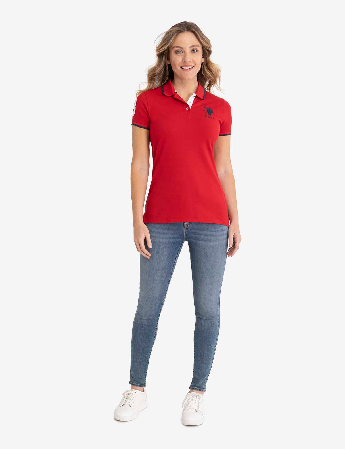 Men's Classic Cotton Polo Shirt with Embroidered Logo & Triple Crown Design