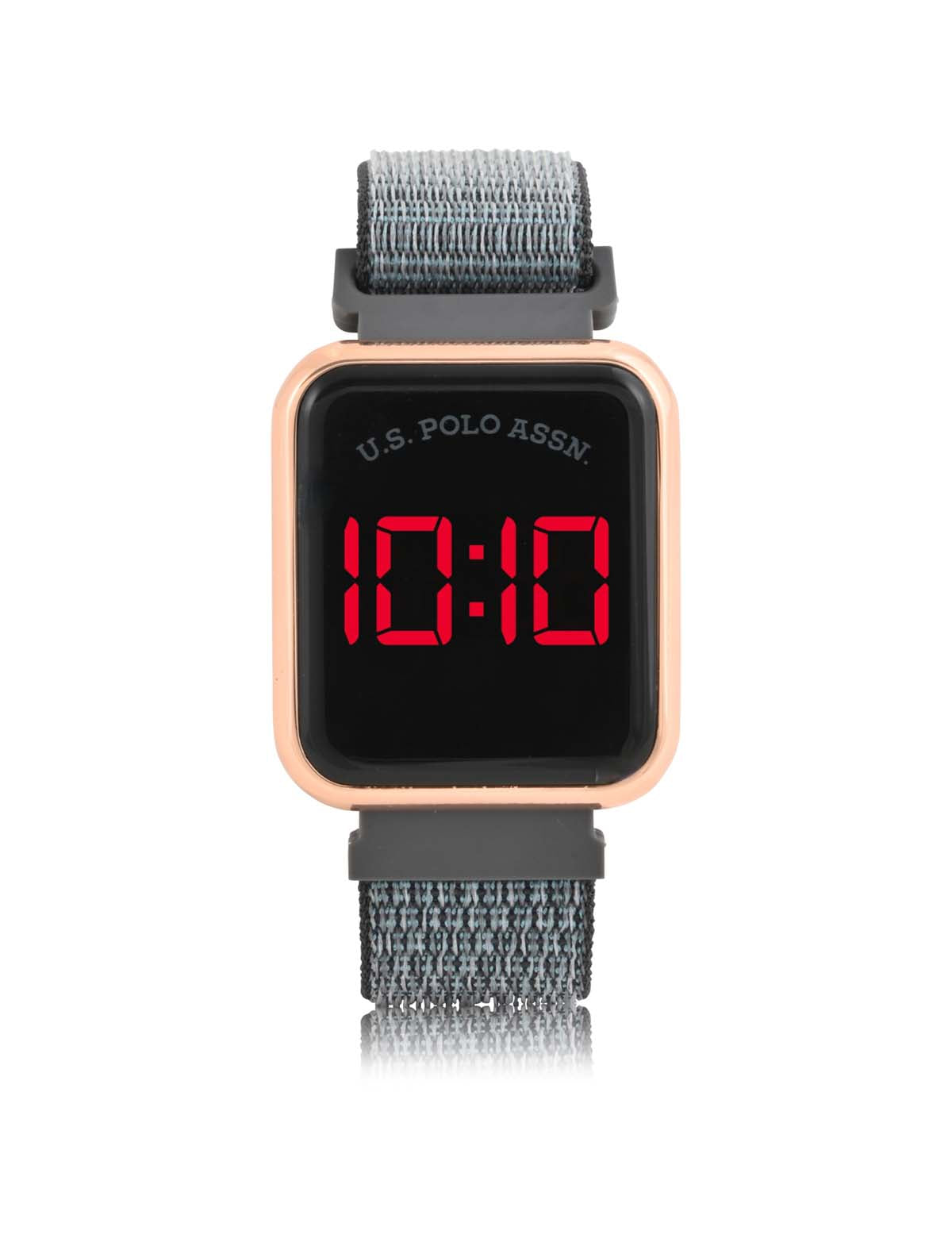 Women's LED Square Watch & Stackable Bracelet Set