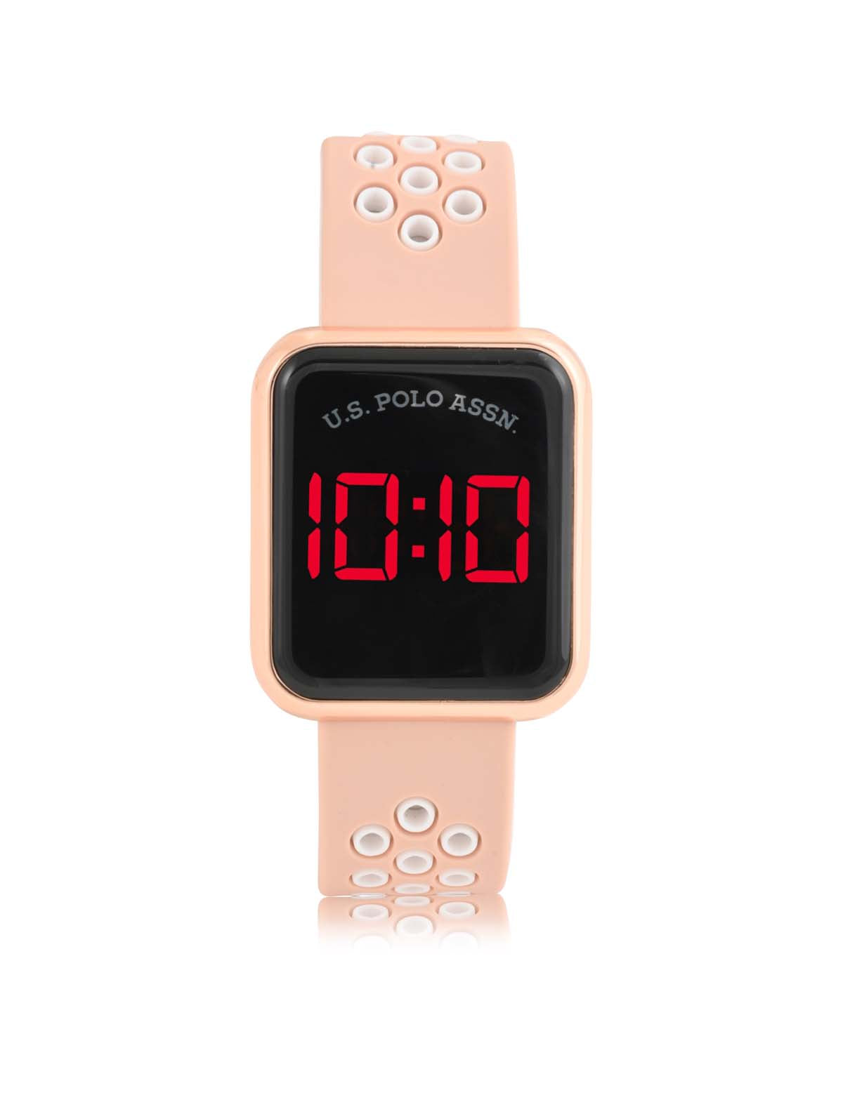 Women's LED Square Watch & Stackable Bracelet Set