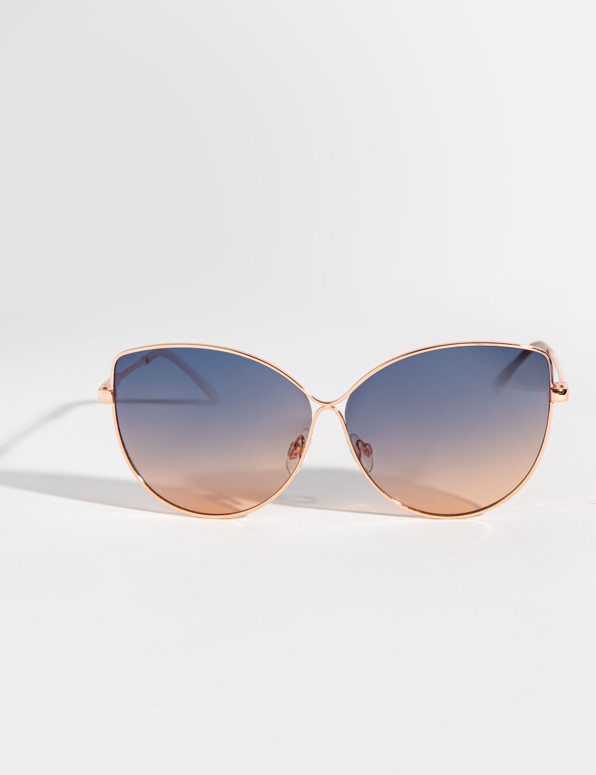 Women's Metal Cat-Eye Sunglasses – Retro Chic UV Protection
