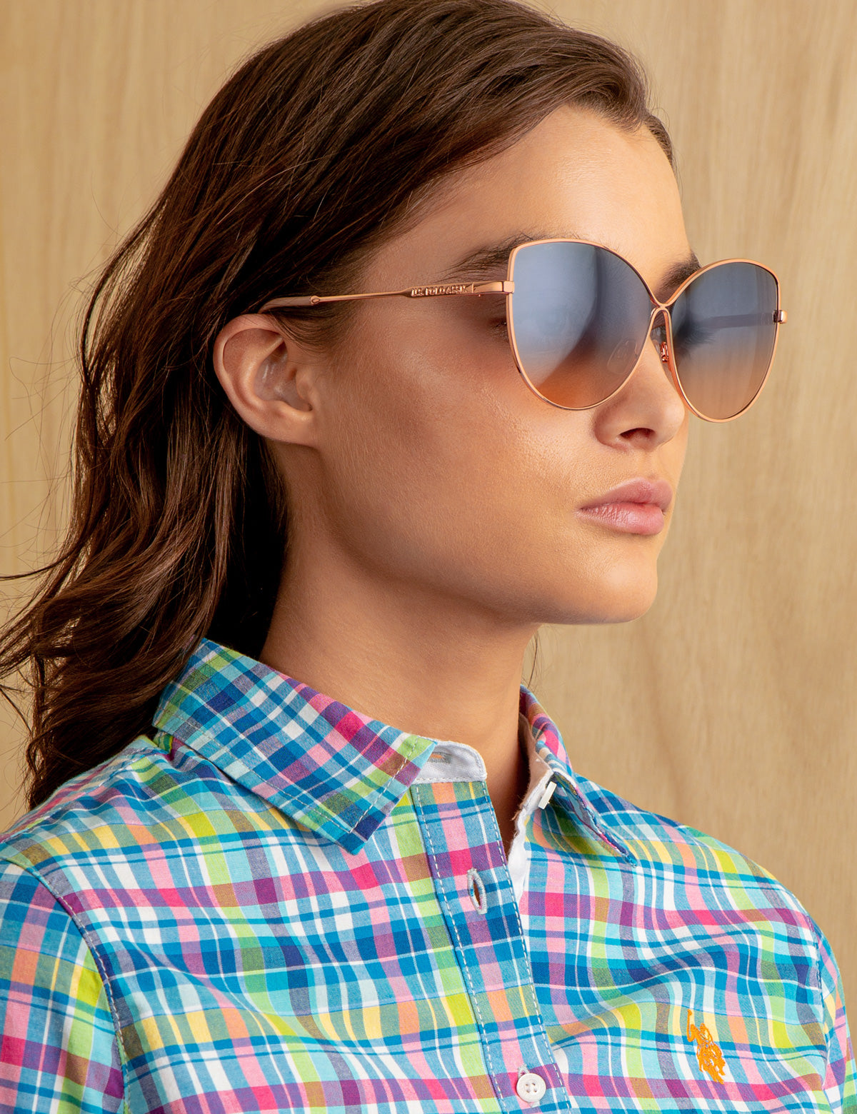 Women's Metal Cat-Eye Sunglasses – Retro Chic UV Protection