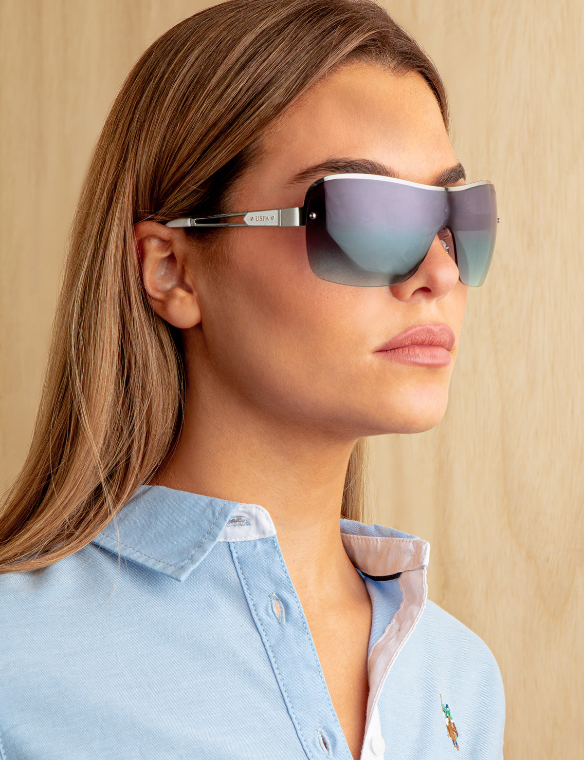 Women's UV Protection Shield Sunglasses – Stylish & Protective