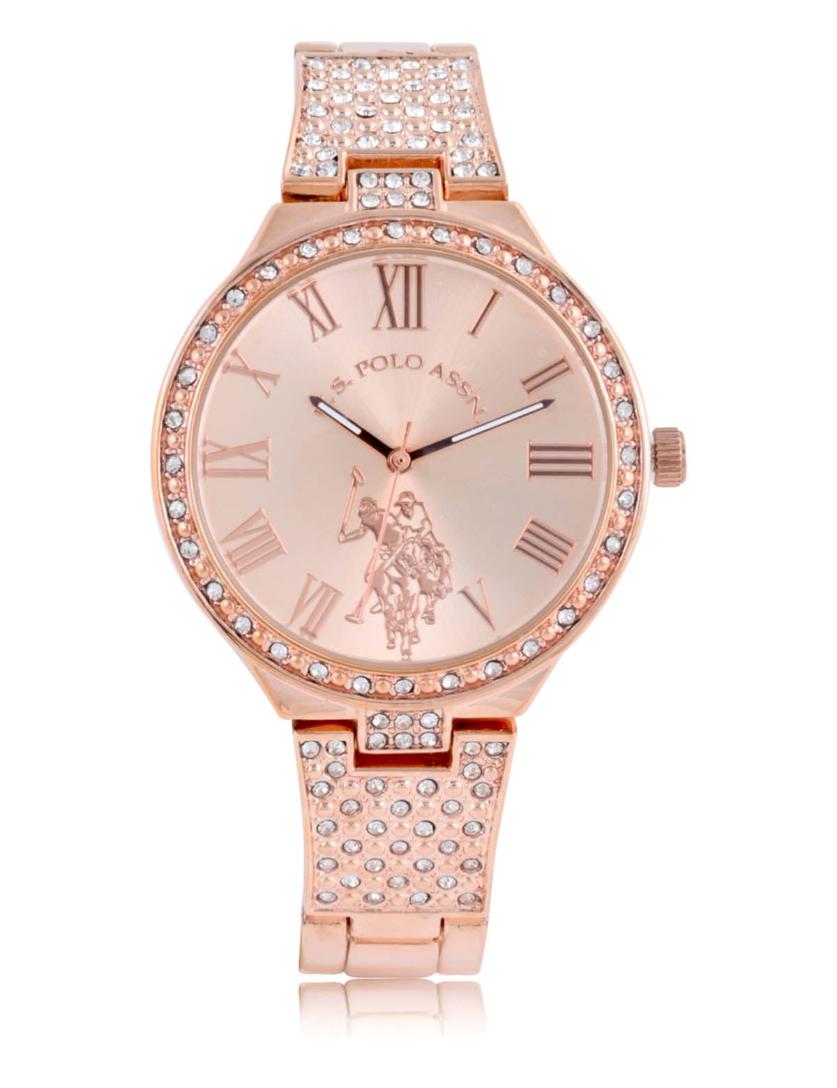 Rose Gold Bracelet Watch for Women - Stylish Analog Wristwatch