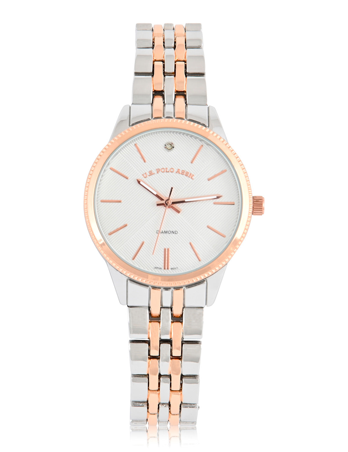 Women's Two-Tone Watch & Bracelet Set - Elegant Jewelry Gift