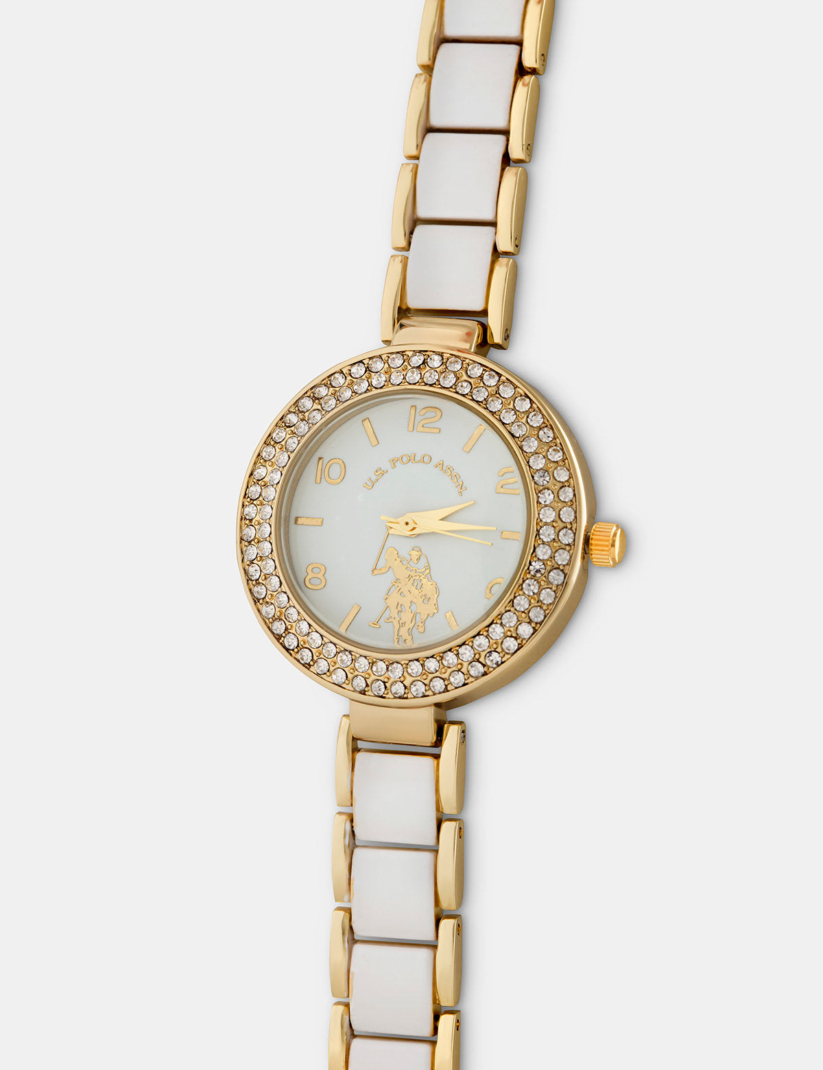 Women's White Gold Bracelet Watch - Elegant & Stylish