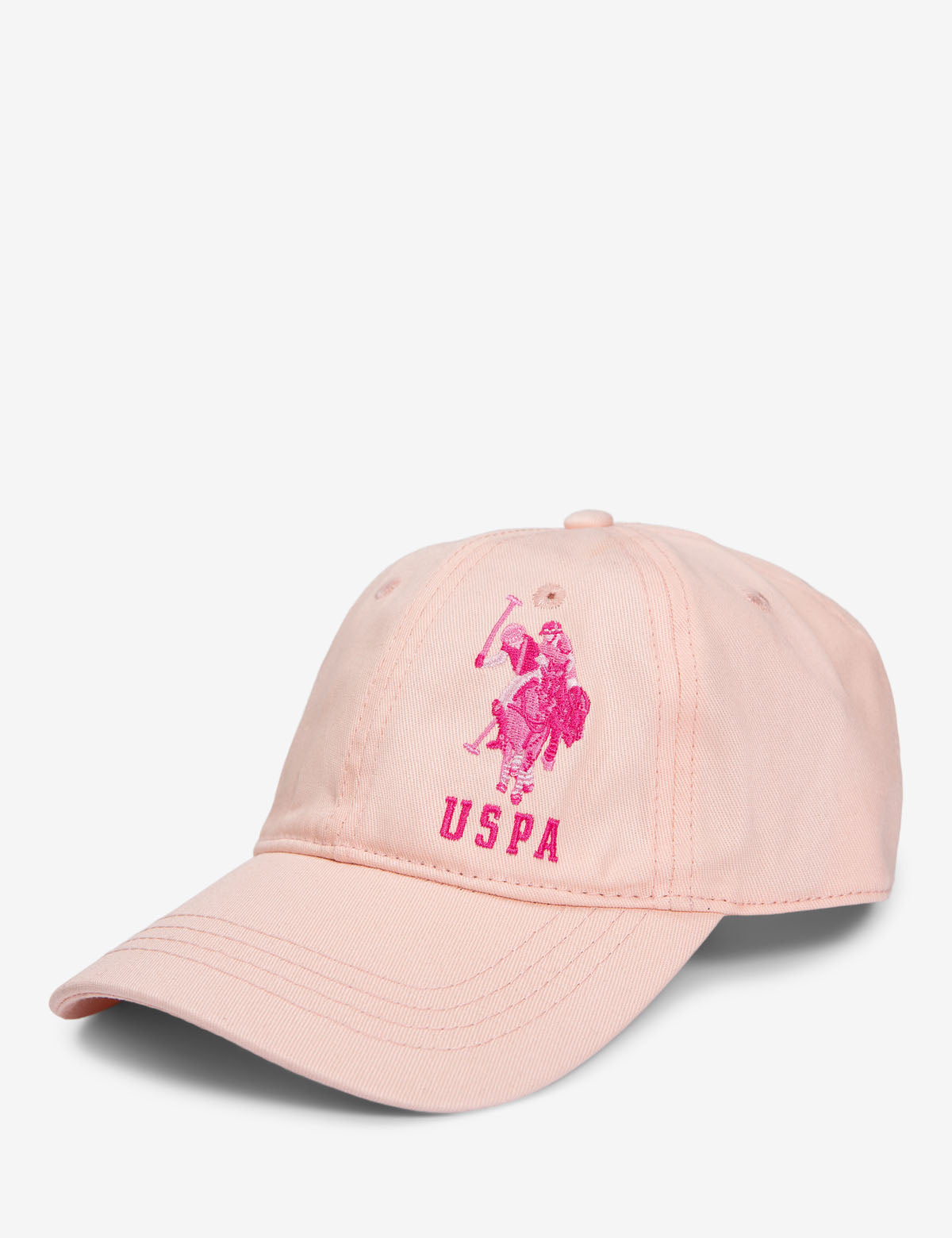 Pink Logo Baseball Cap with Adjustable Strap