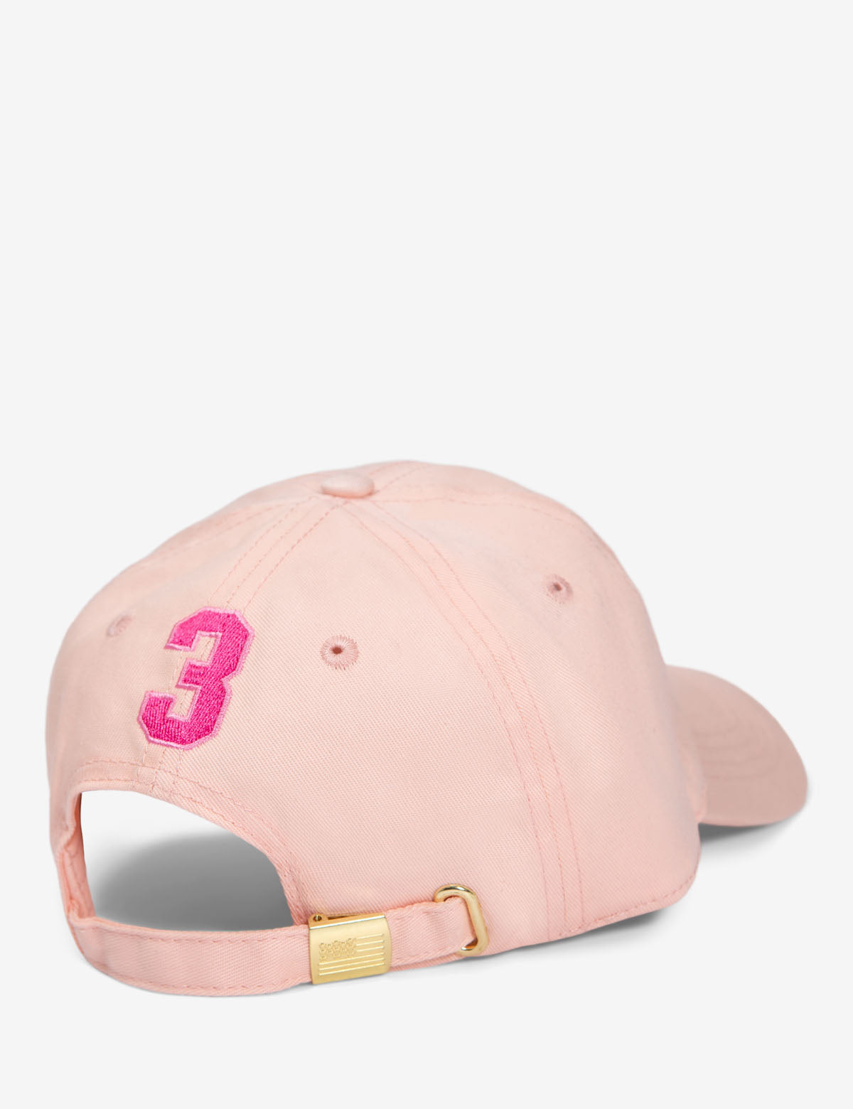Pink Logo Baseball Cap with Adjustable Strap