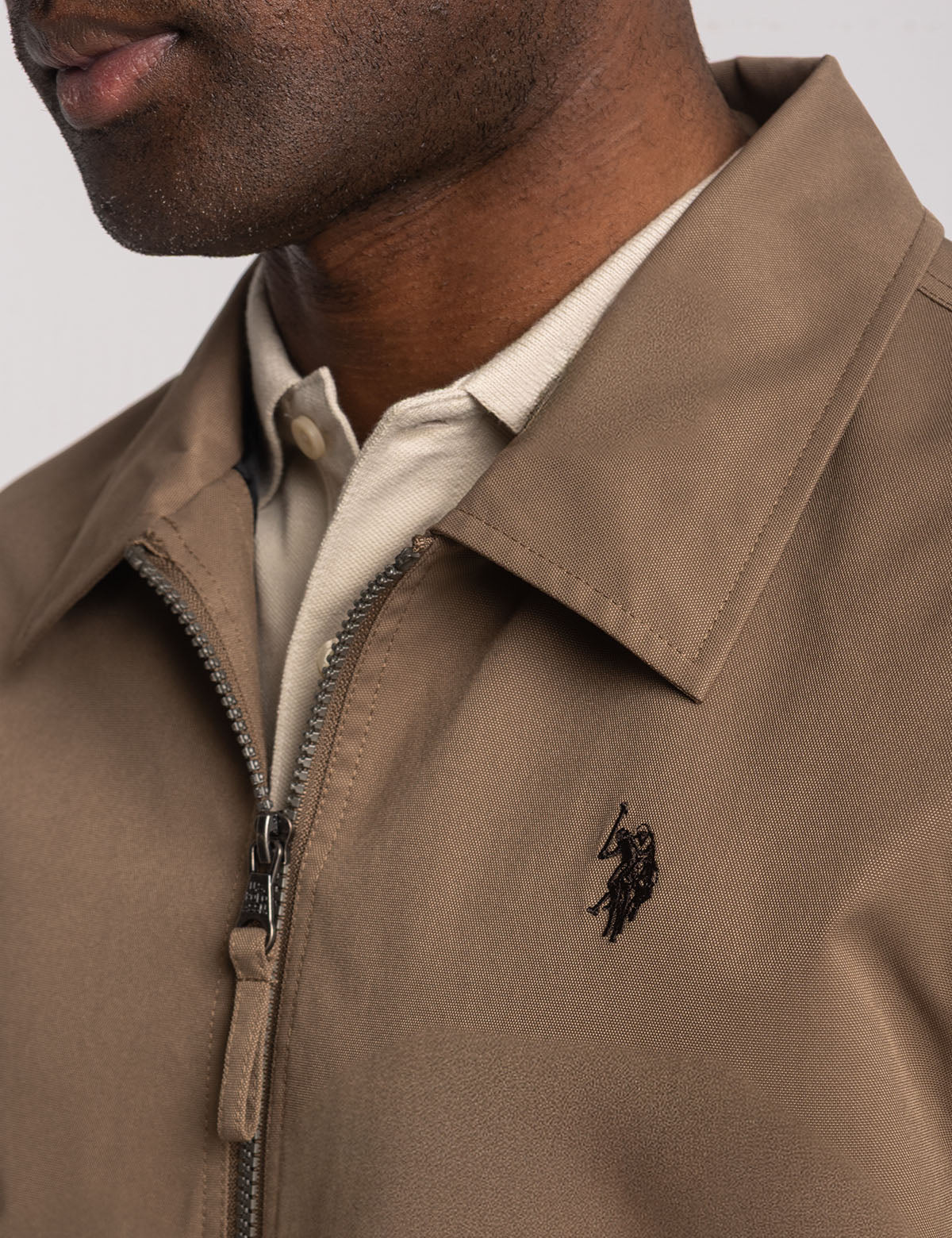 Lightweight Mechanic Jacket with Zip Pockets & Adjustable Fit