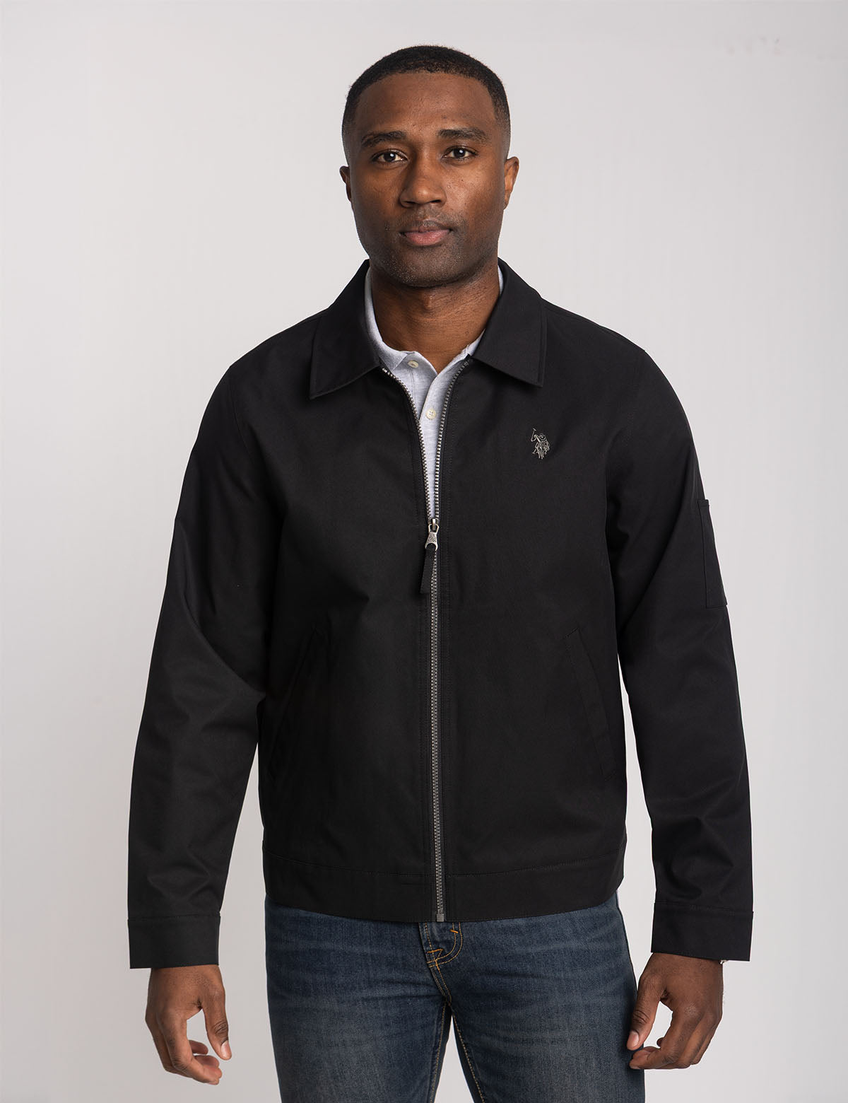 Lightweight Mechanic Jacket with Zip Pockets & Adjustable Fit