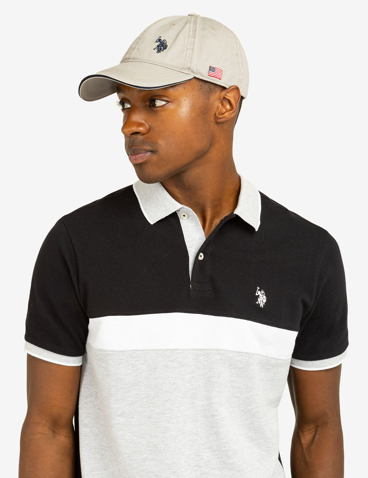 Men's Washed Logo Baseball Cap - Side Embroidered Design