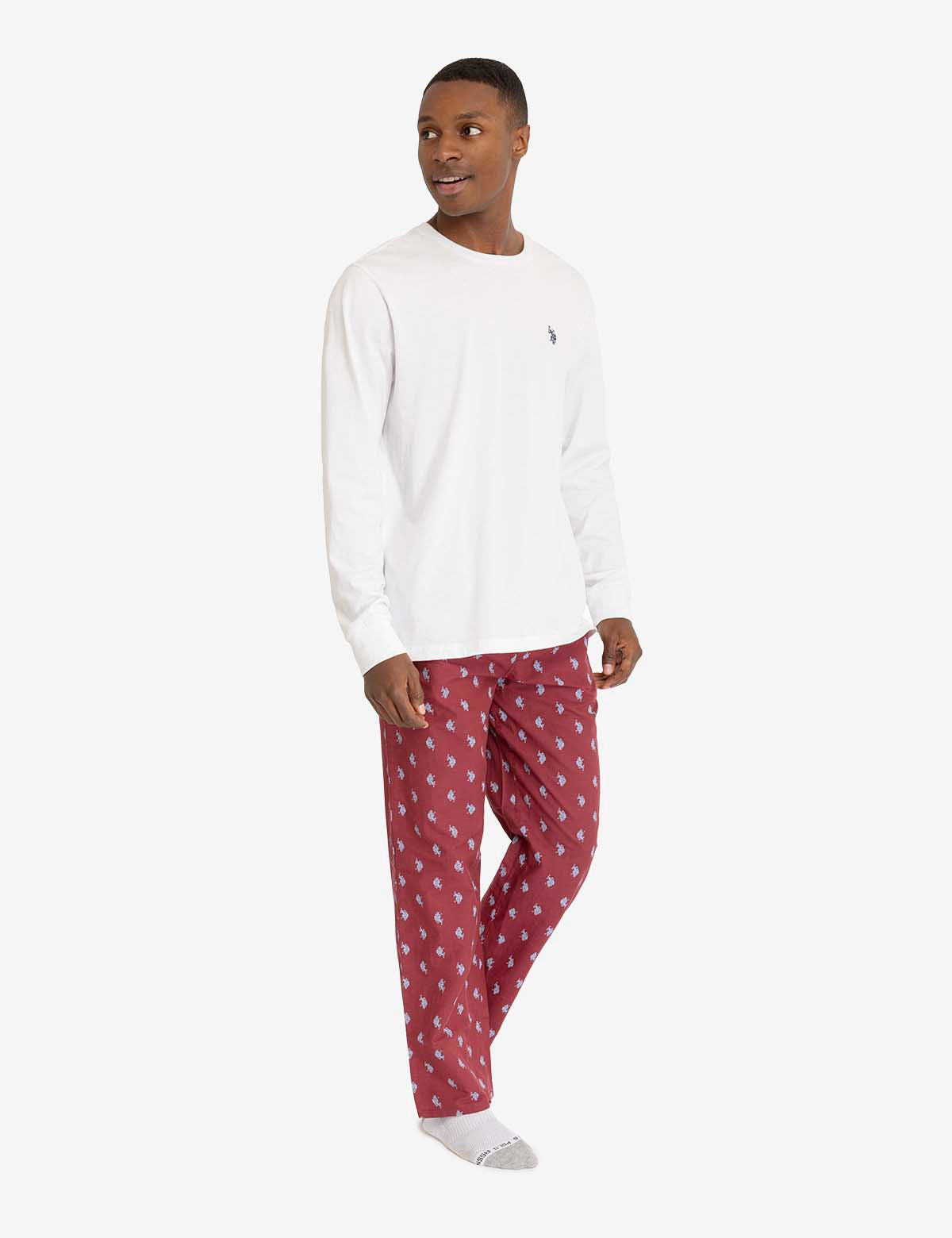 Brand Logo Woven Pants - Stylish Casual Trousers