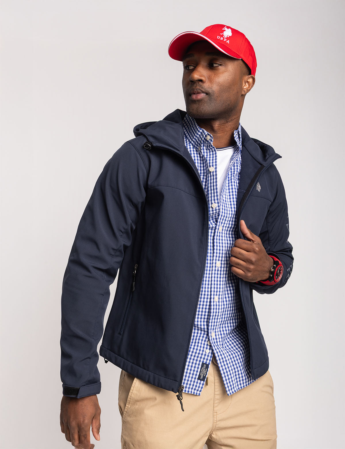 Men's Long Sleeve Gingham Shirt - Yarn Dye Poplin
