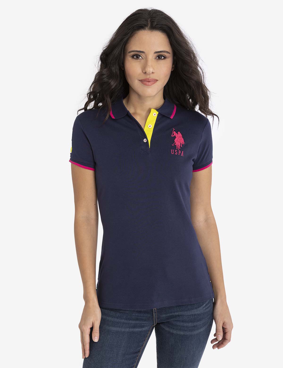 Men's Classic Cotton Polo Shirt with Embroidered Logo & Triple Crown Design