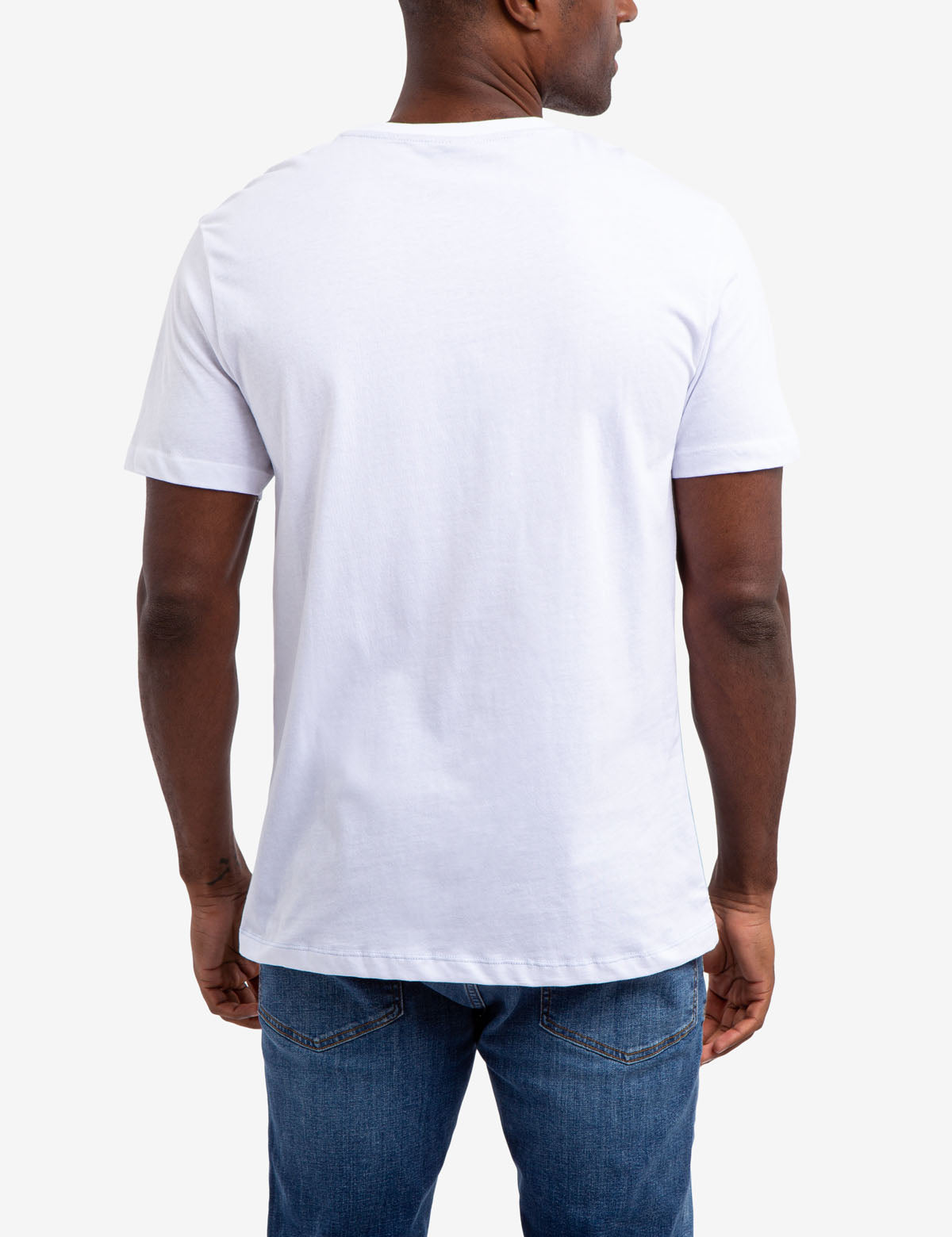 Los Angeles Colorblock Graphic T-Shirt with Embroidered Logo