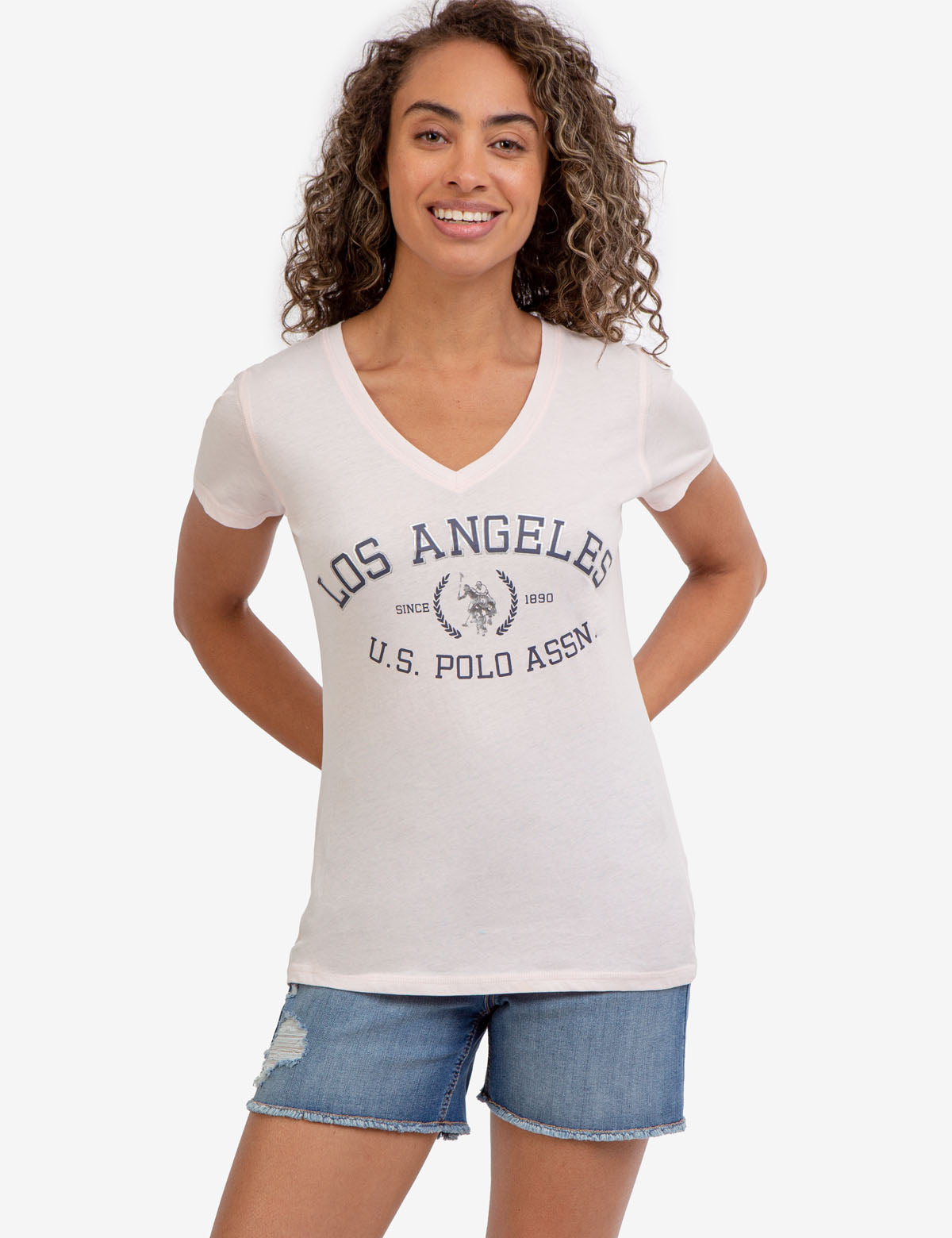 Los Angeles Foil Logo Graphic T-Shirt