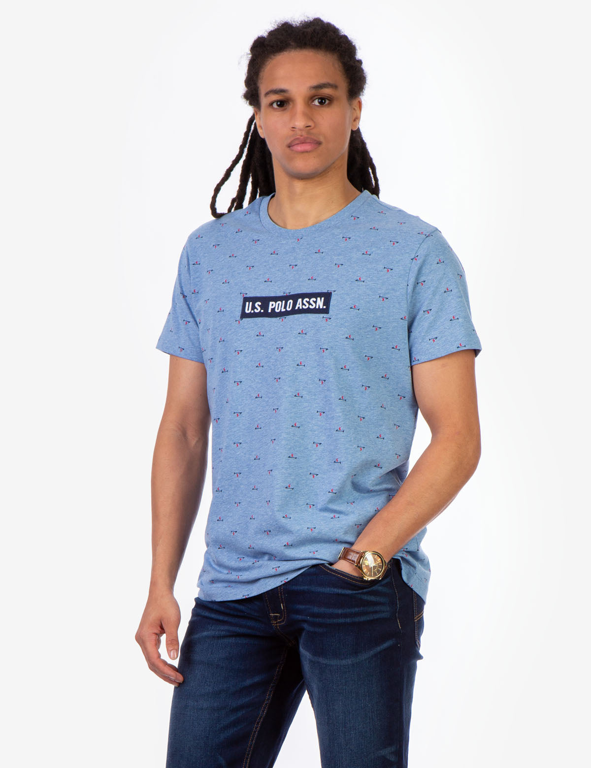 U.S. Polo Assn. Mallet Print Logo T-Shirt