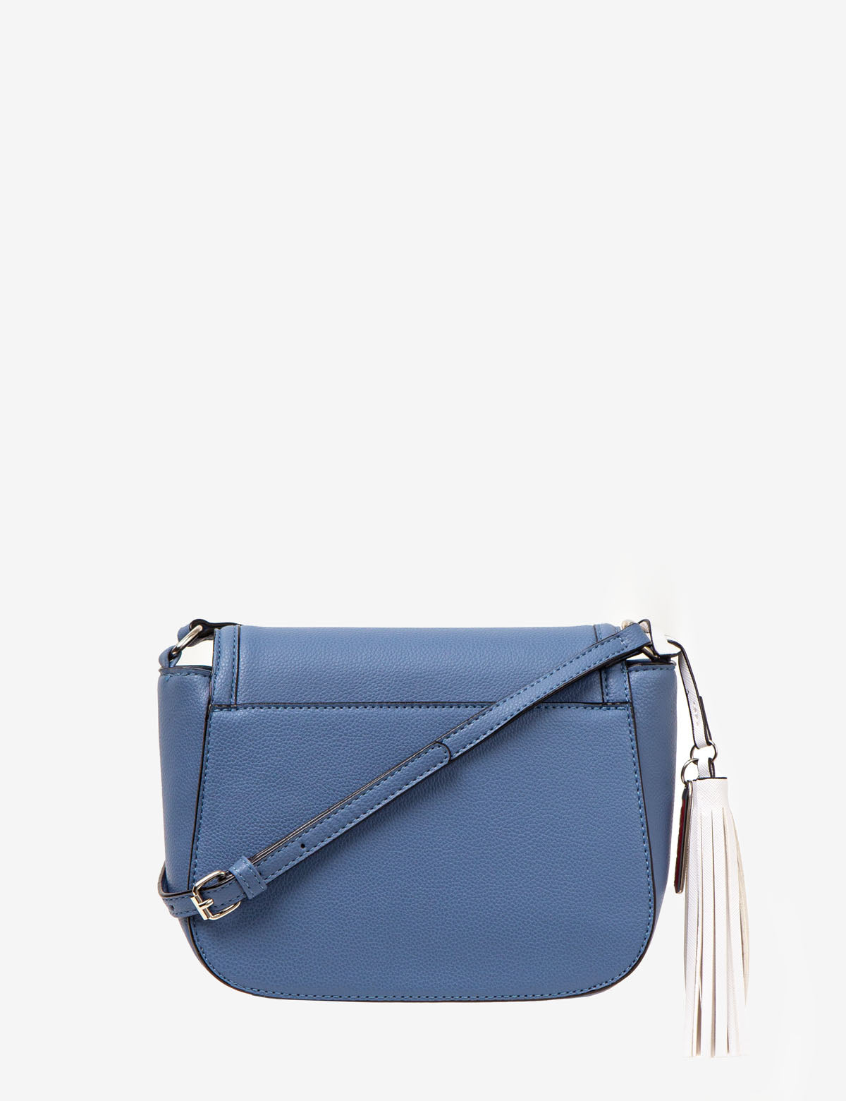 US Polo Assn Medallion Crossbody Bag with Adjustable Strap & Tassel