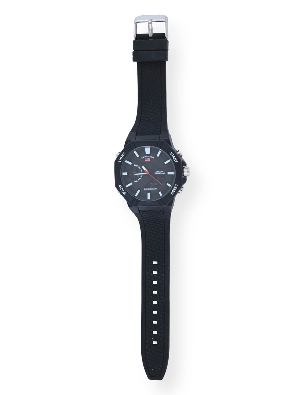 Men's Black Ana Digital Sports Watch - Waterproof & Durable