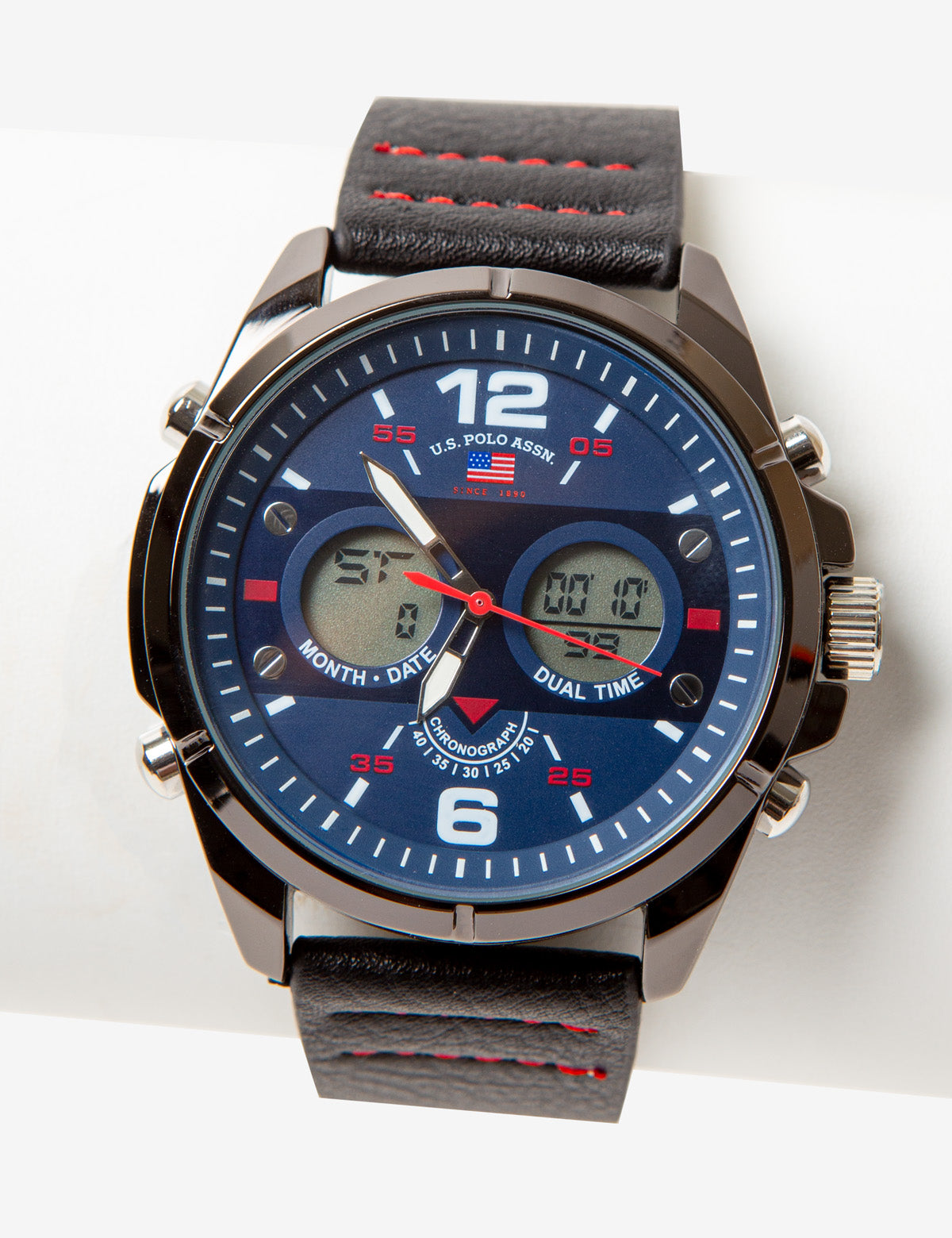 Men's Blue Digital Sports Watch – Ana Dial Design