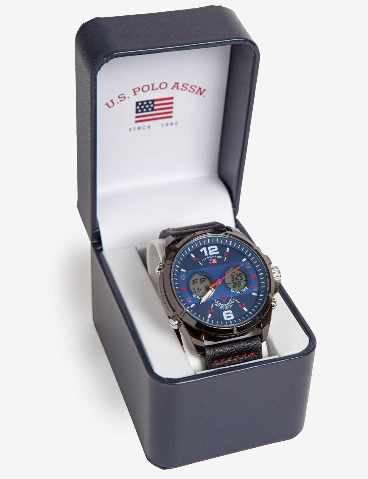 Men's Blue Digital Sports Watch – Ana Dial Design
