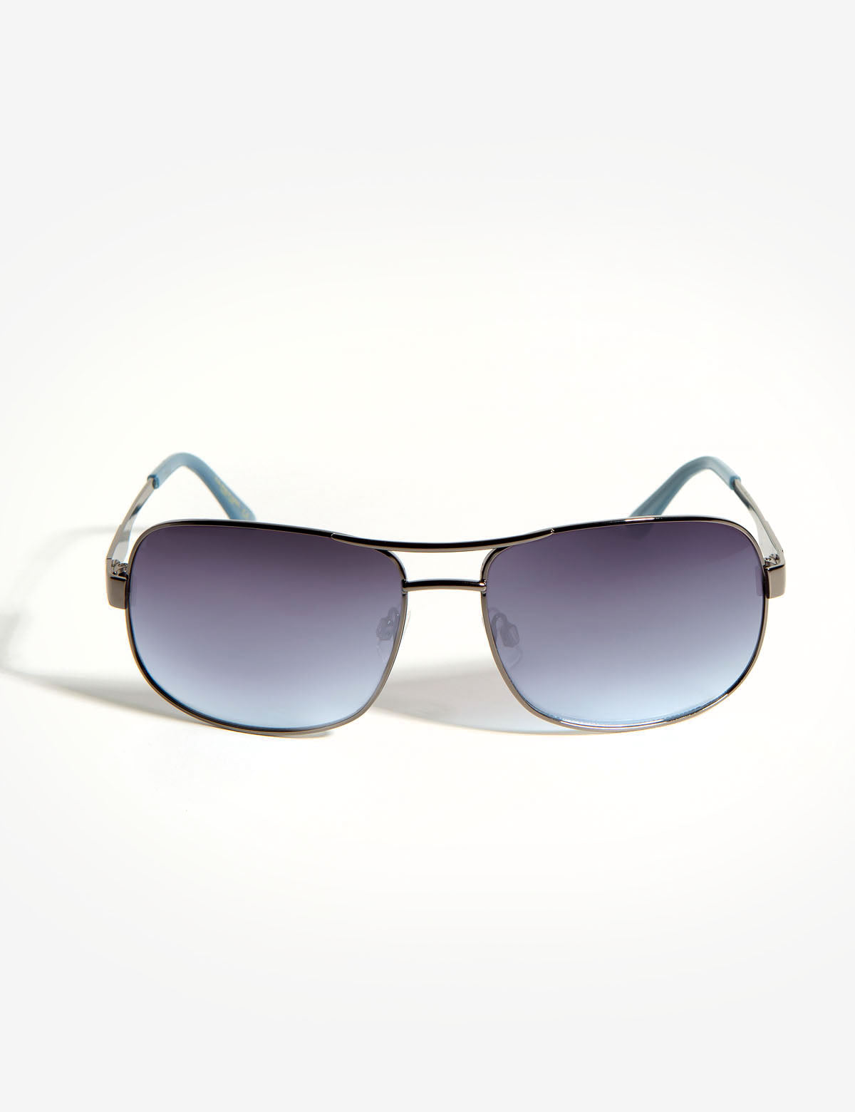 Men's Blue Aviator Sunglasses with UV Protection & Mirrored Lens