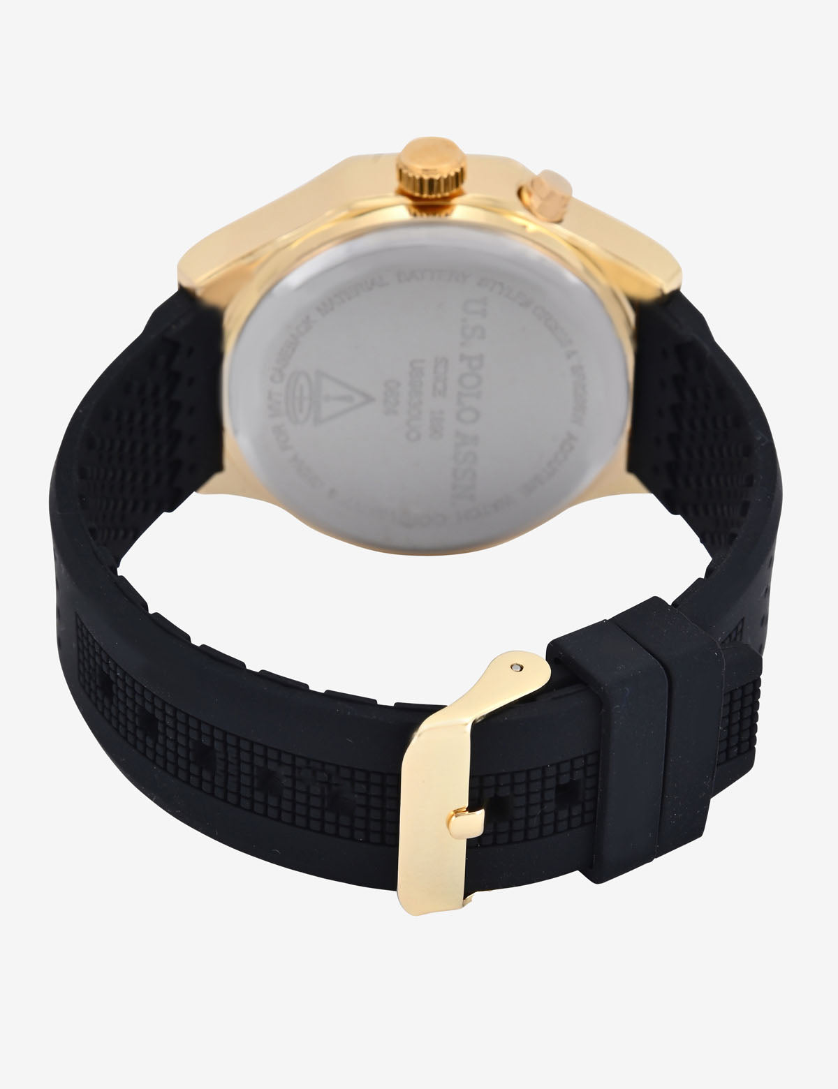 Men's Black Sport Watch with Durable Strap