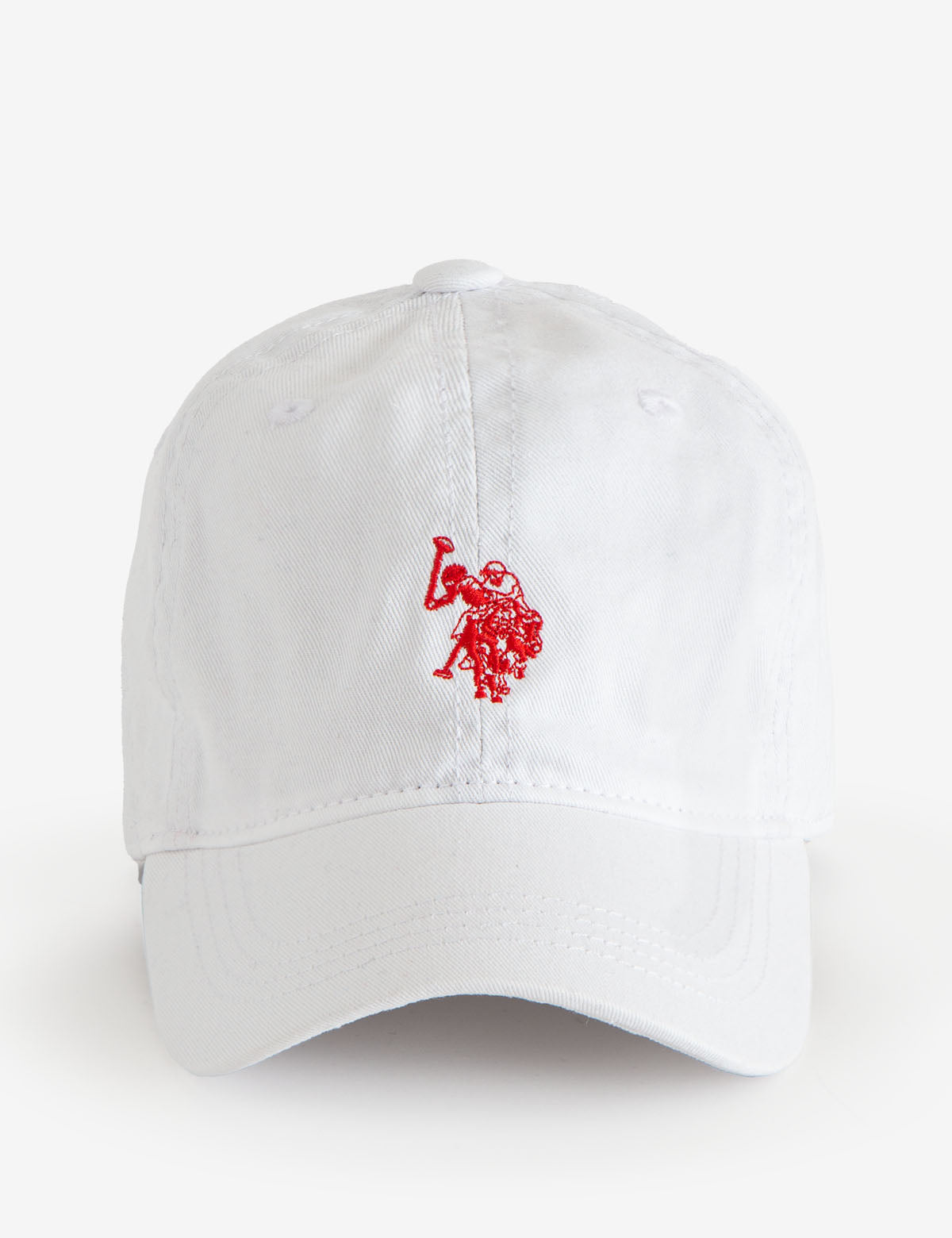 Boys Twill Baseball Cap with Center Logo