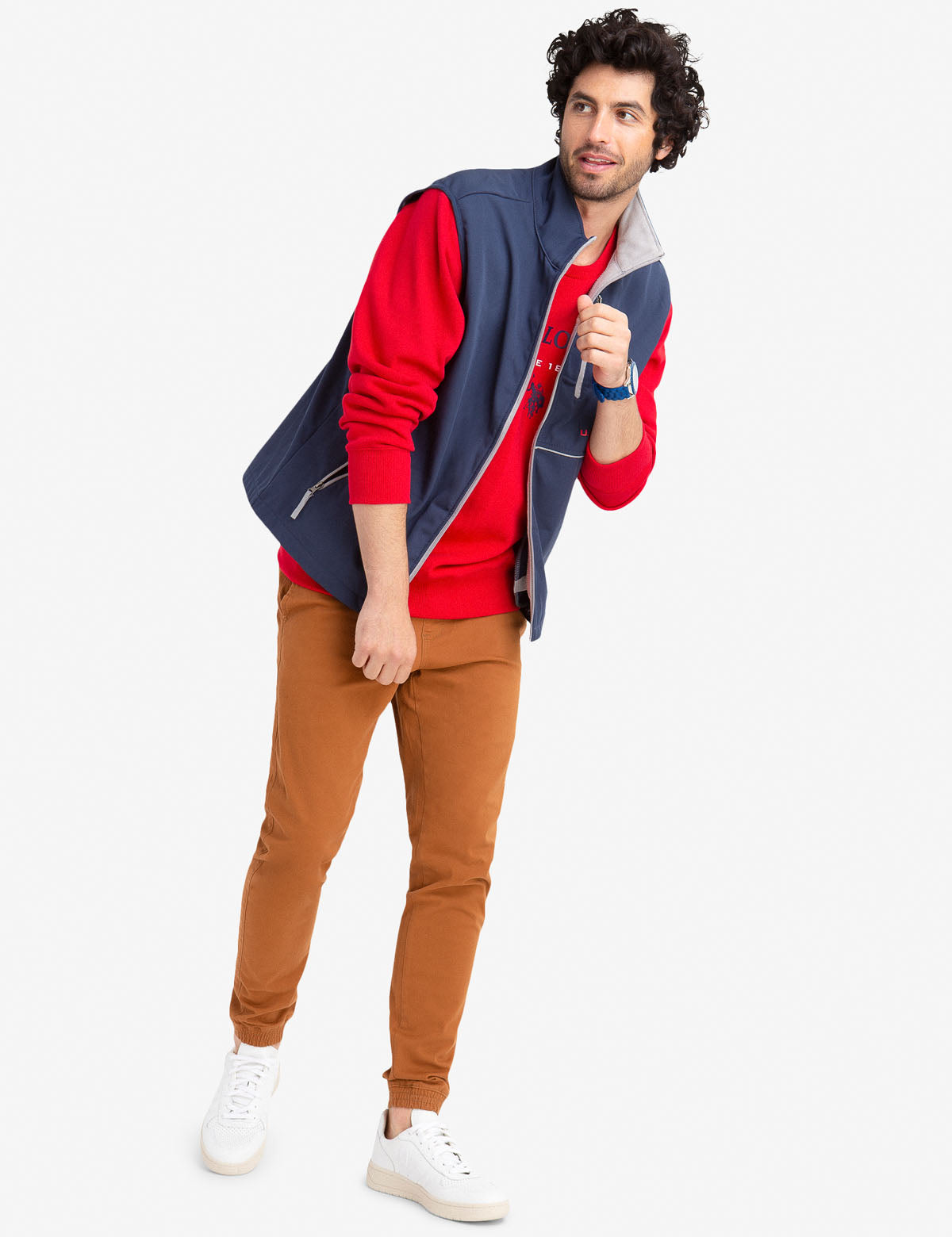 U.S. Polo Assn. Mesh Lined Vest for Men