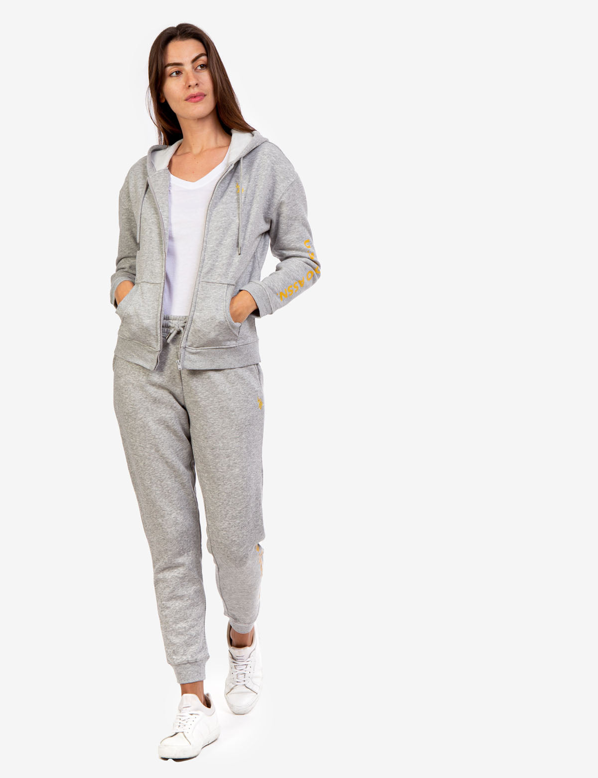 Metallic Logo Jogger Pants for Men - Stylish & Comfortable