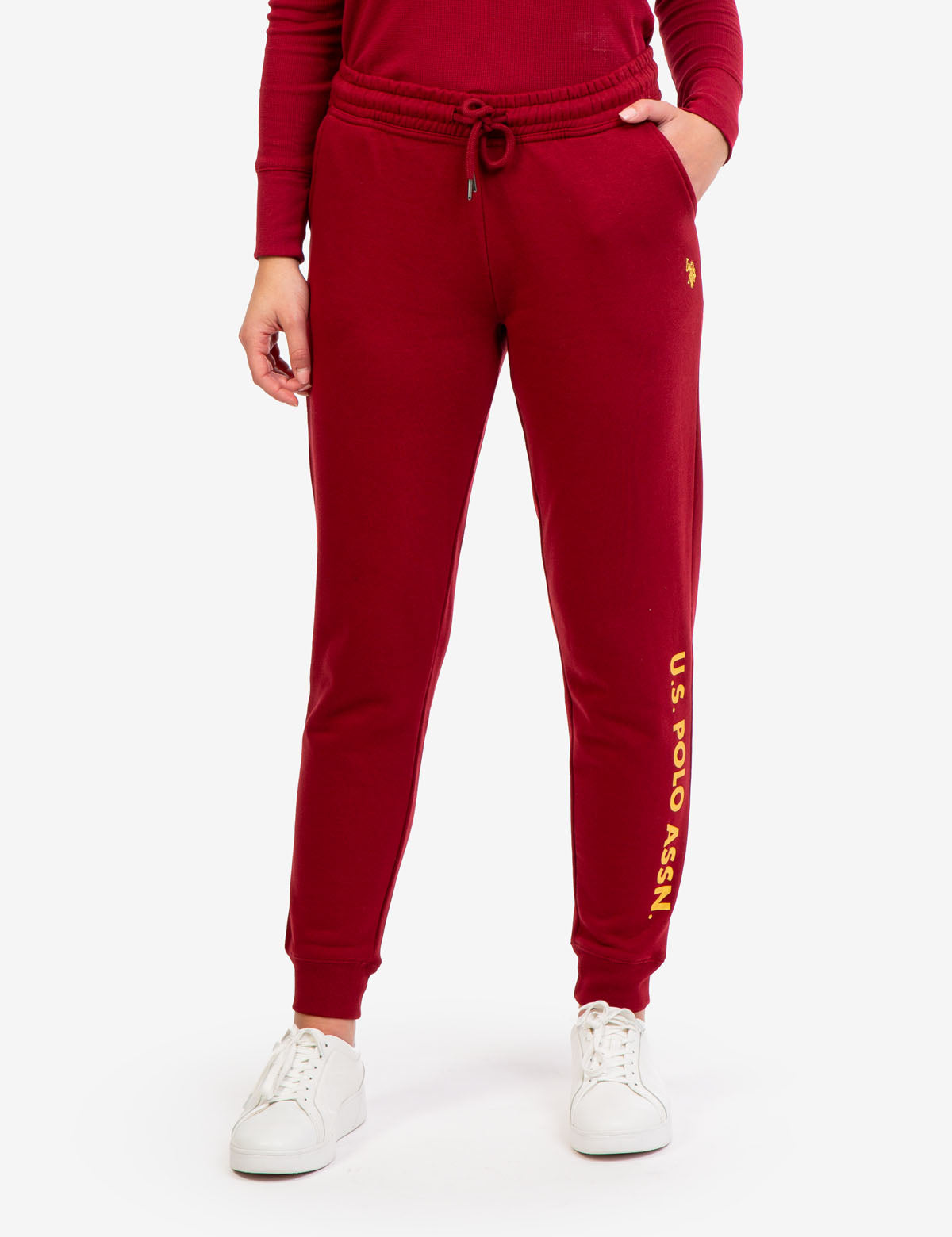 Metallic Logo Jogger Pants for Men - Stylish & Comfortable