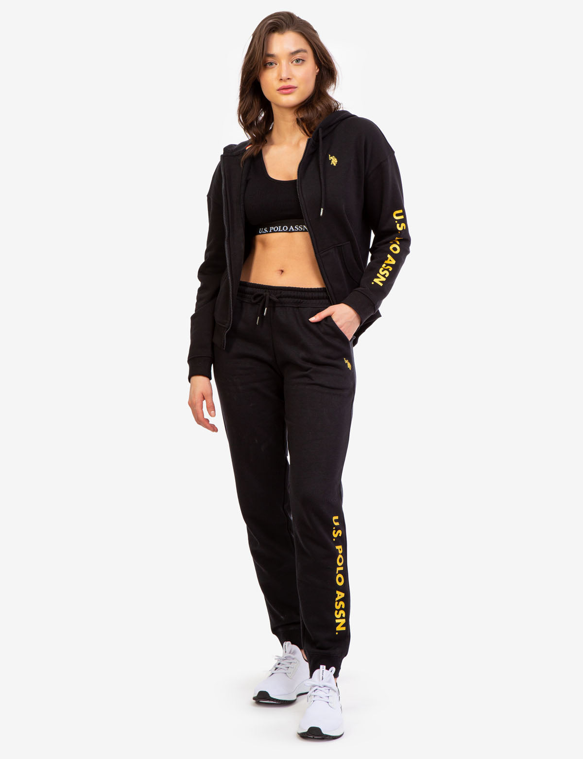 Metallic Logo Jogger Pants for Men - Stylish & Comfortable