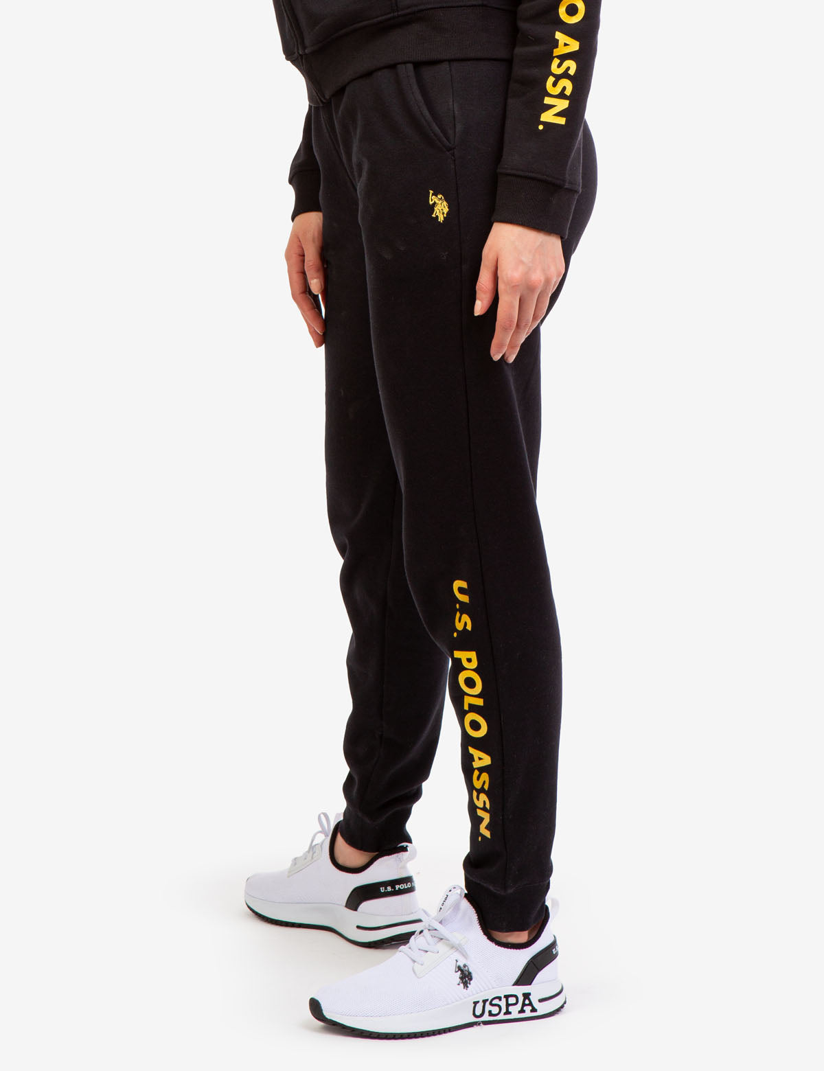 Metallic Logo Jogger Pants for Men - Stylish & Comfortable
