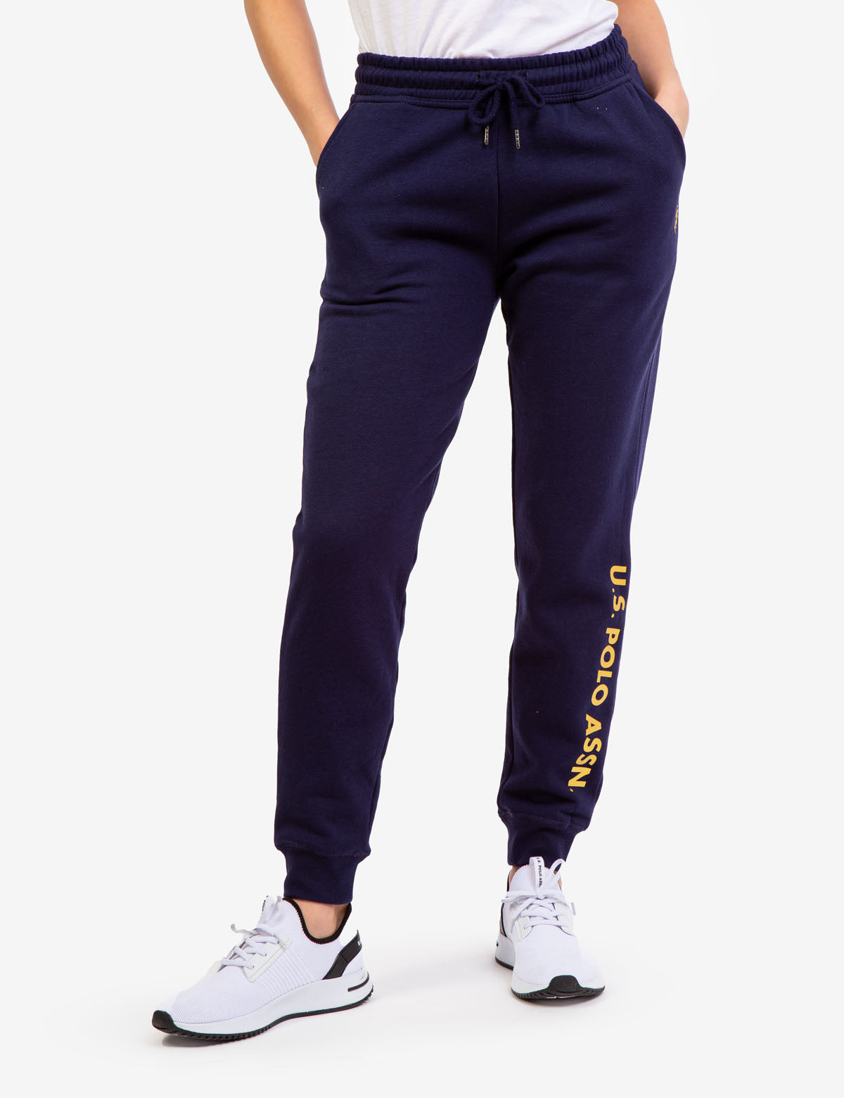 Metallic Logo Jogger Pants for Men - Stylish & Comfortable