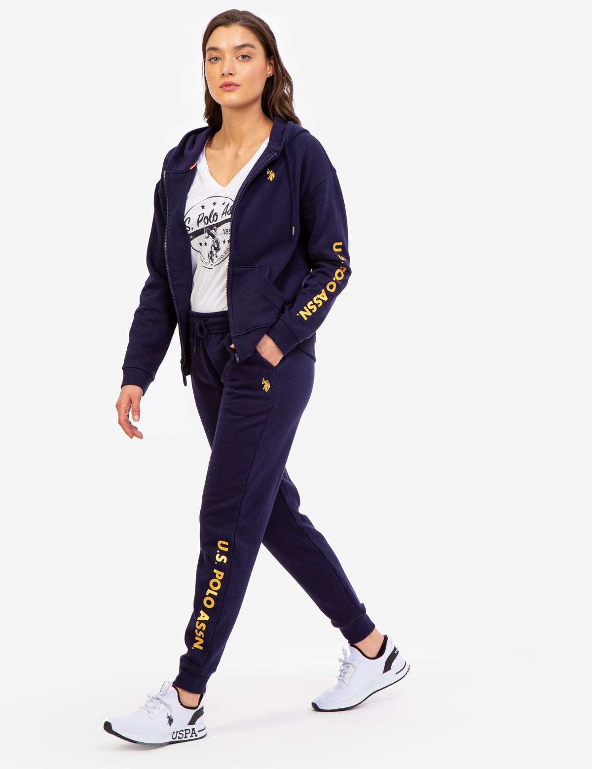 Metallic Logo Jogger Pants for Men - Stylish & Comfortable