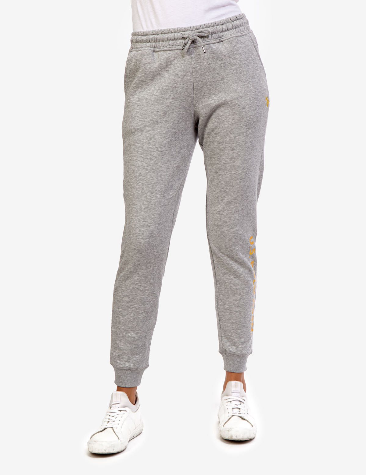 Metallic Logo Jogger Pants for Men - Stylish & Comfortable