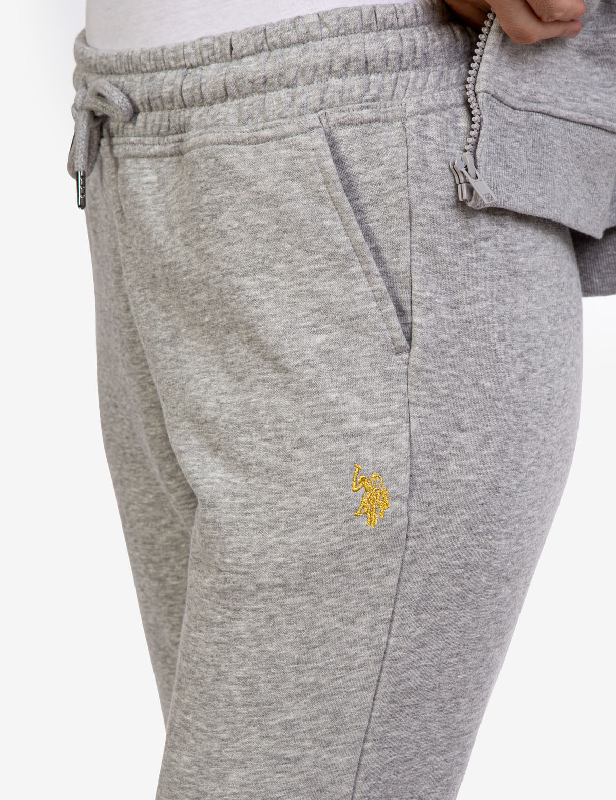 Metallic Logo Jogger Pants for Men - Stylish & Comfortable