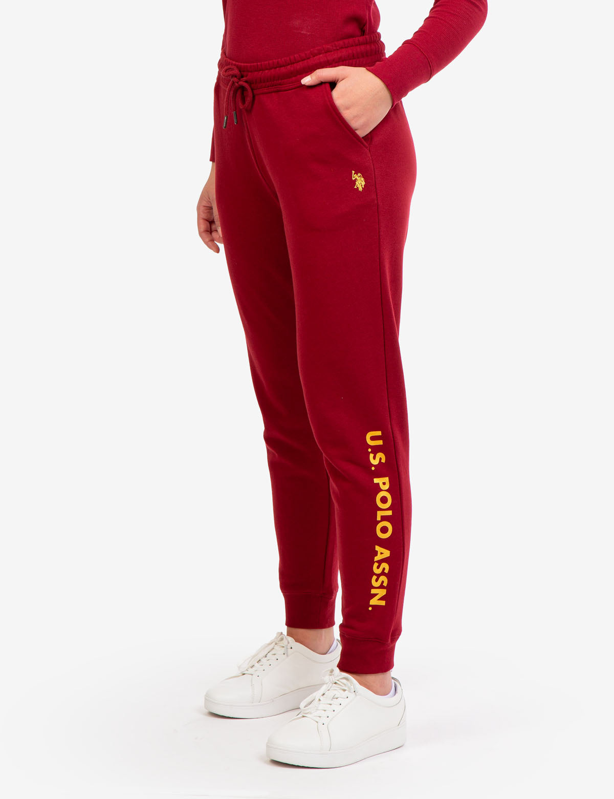 Metallic Logo Jogger Pants for Men - Stylish & Comfortable